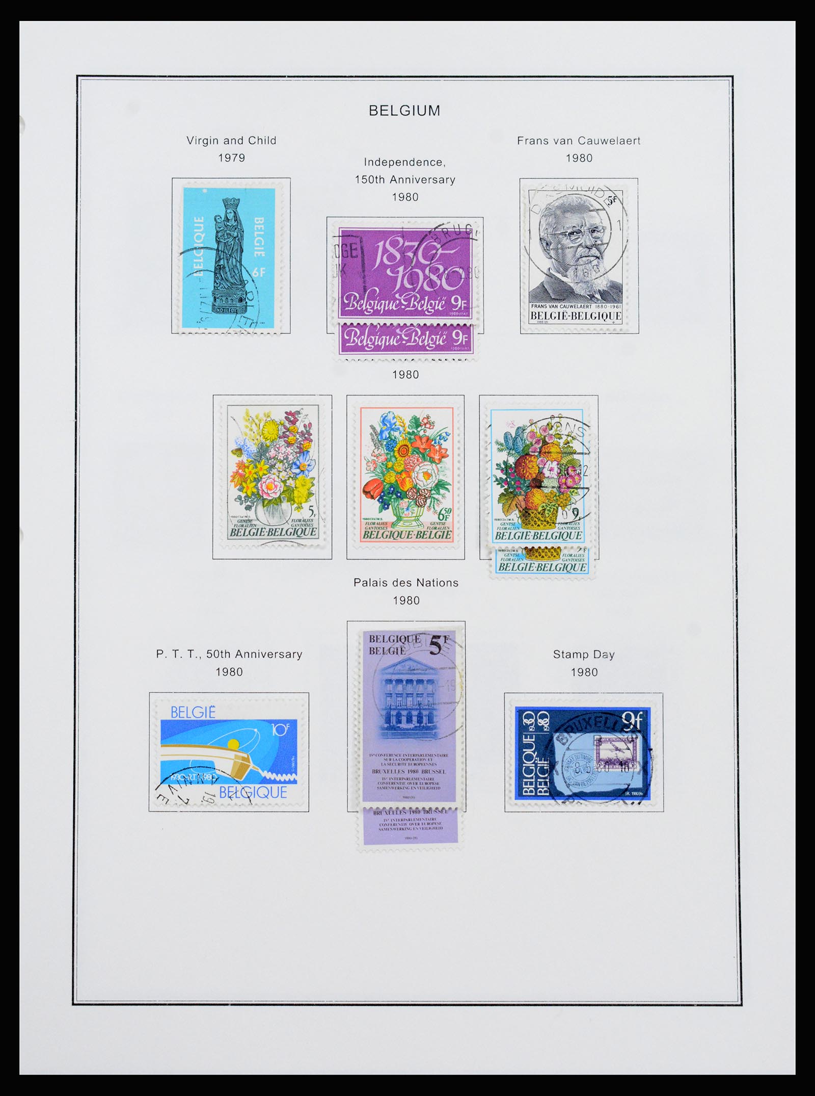 37240 294 - Postzegelverzameling 37240 België 1849-1996.
