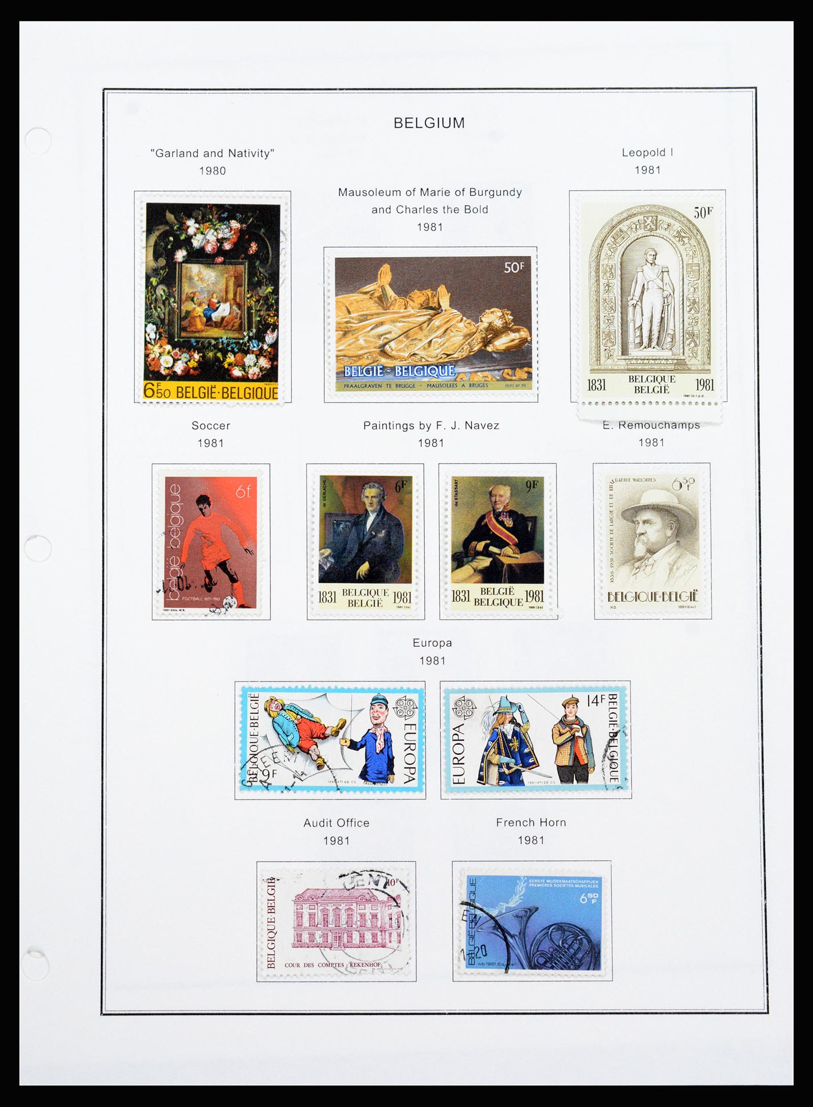 37240 298 - Postzegelverzameling 37240 België 1849-1996.
