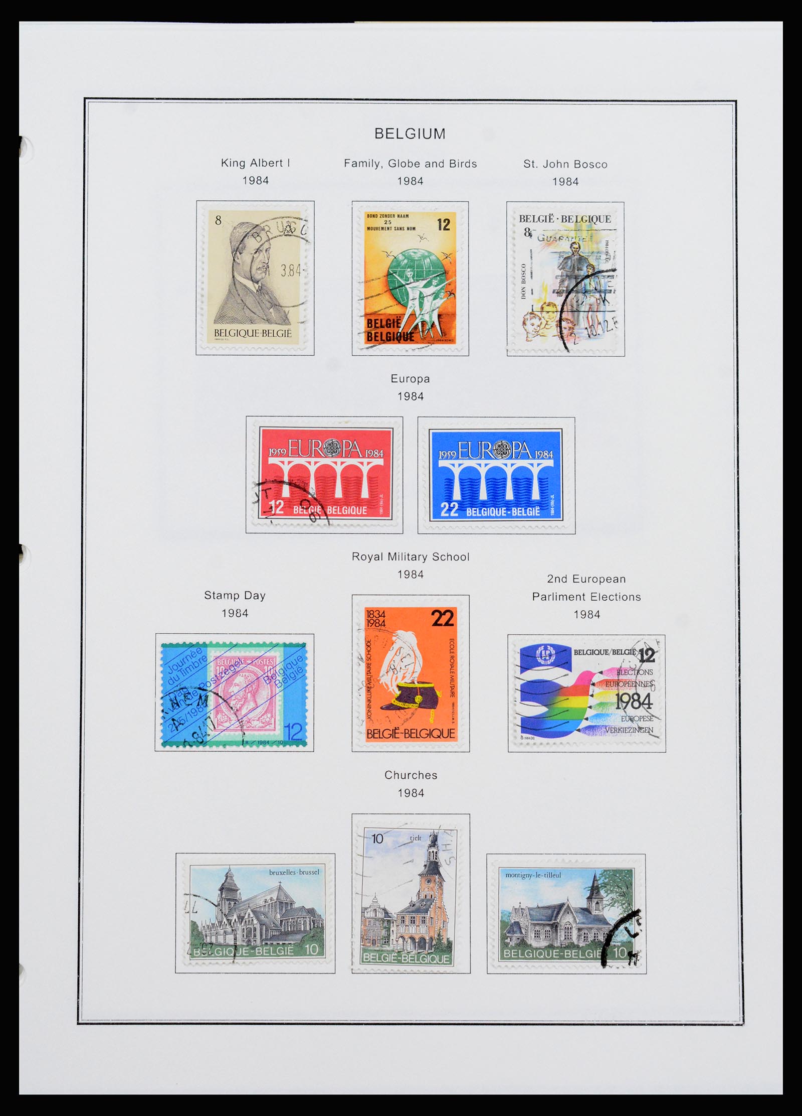 37240 306 - Postzegelverzameling 37240 België 1849-1996.