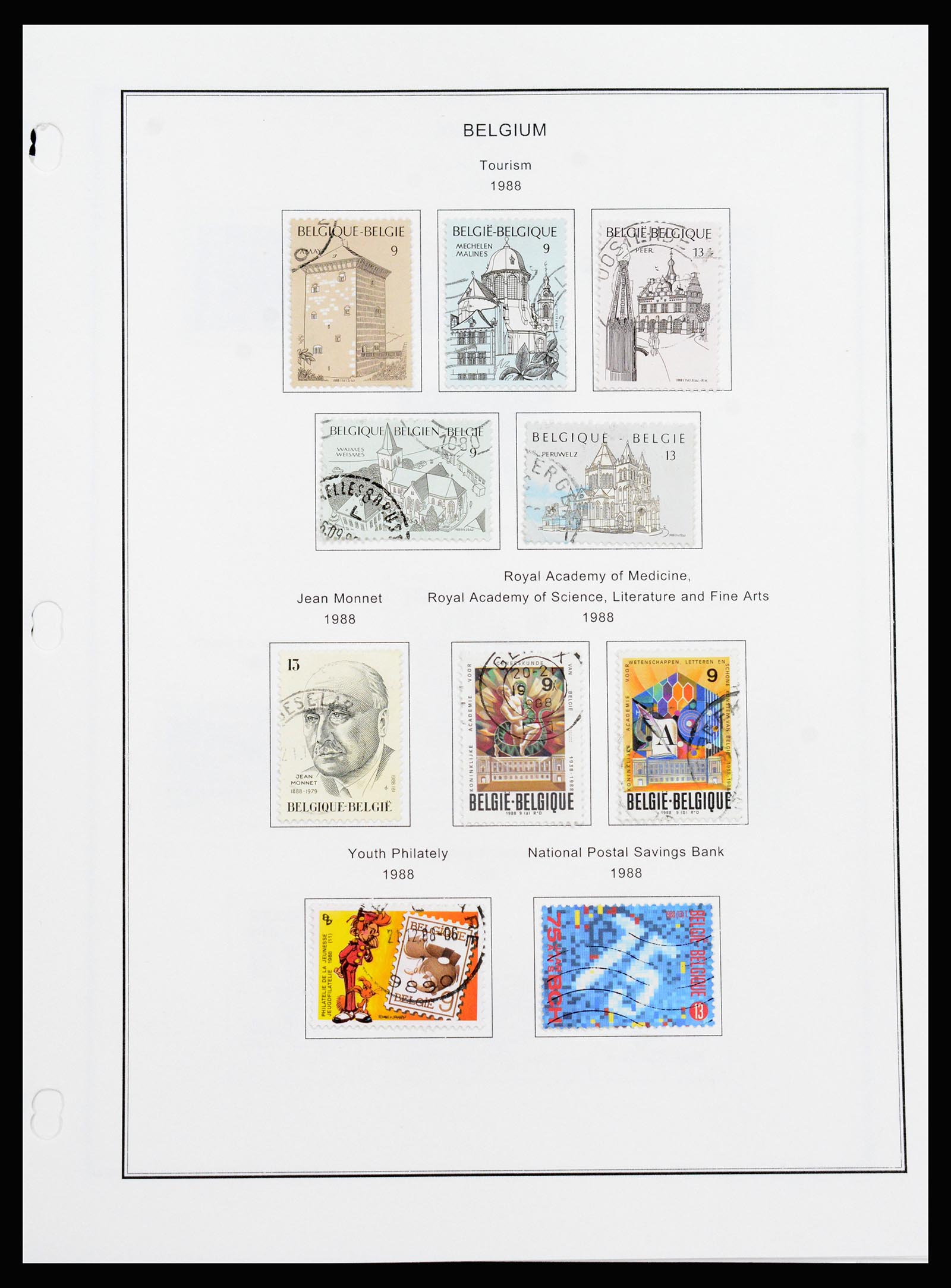 37240 318 - Postzegelverzameling 37240 België 1849-1996.