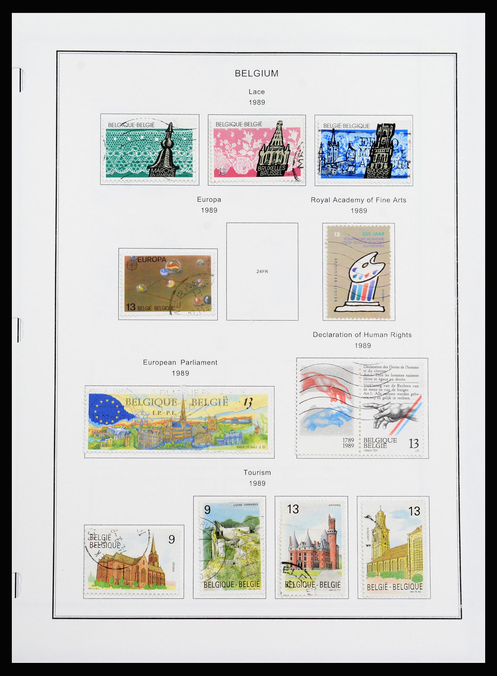 37240 320 - Postzegelverzameling 37240 België 1849-1996.