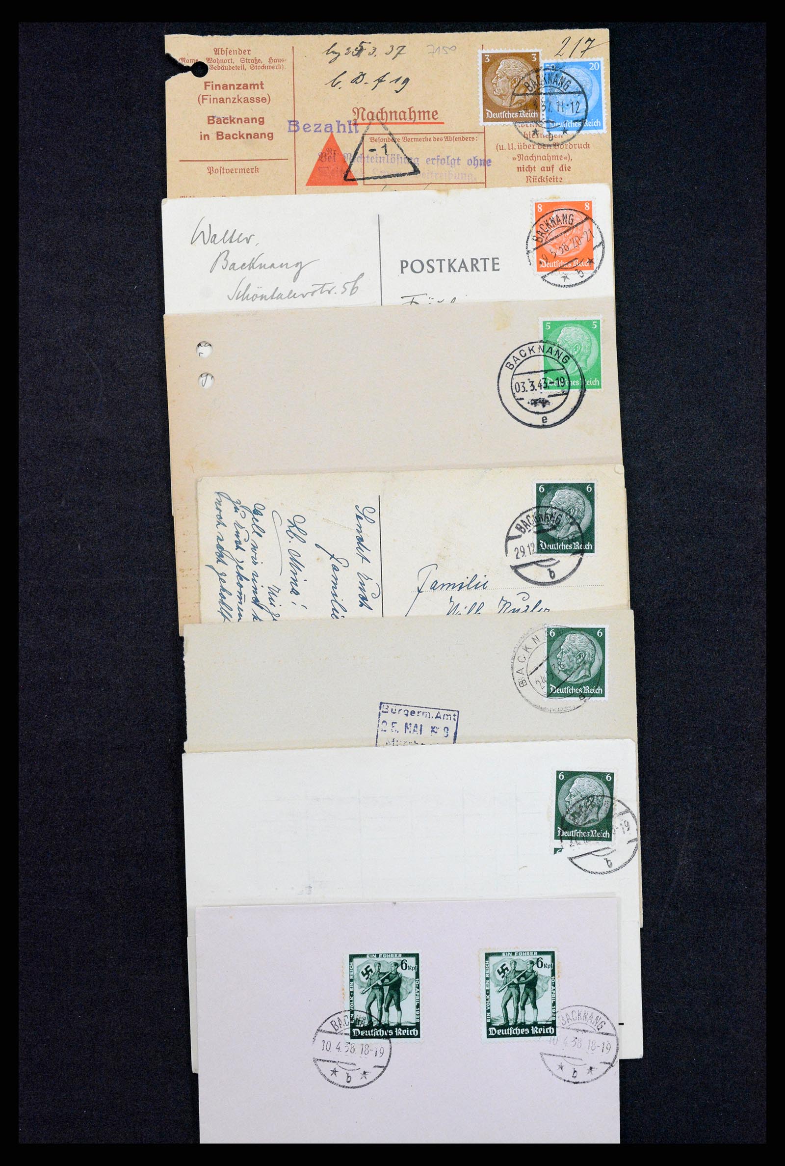 37246 024 - Postzegelverzameling 37246 Duitsland brieven 1900-1950.