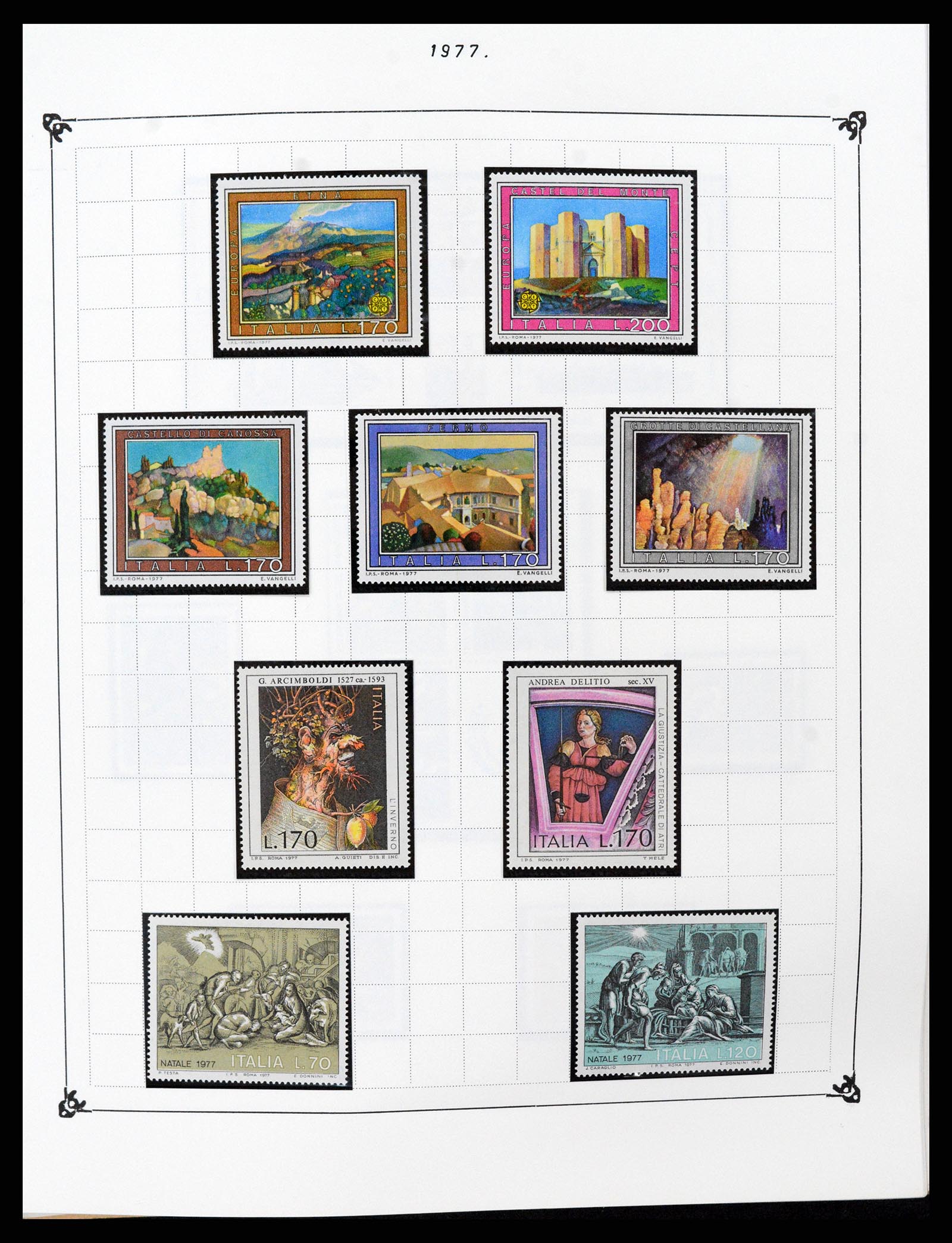 37284 101 - Postzegelverzameling 37284 Italië 1862-1986.