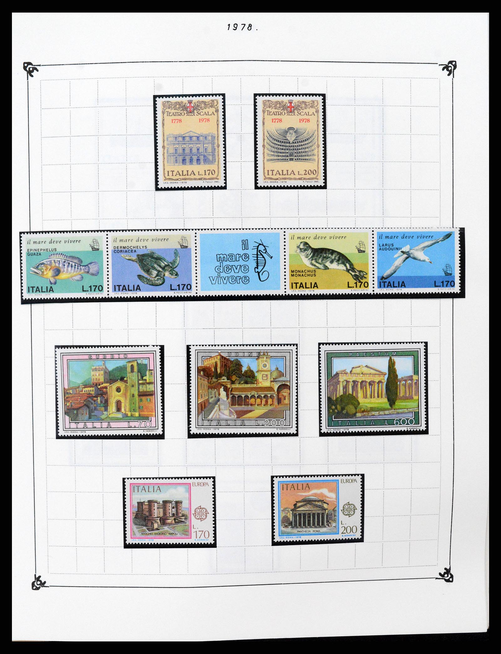 37284 103 - Postzegelverzameling 37284 Italië 1862-1986.