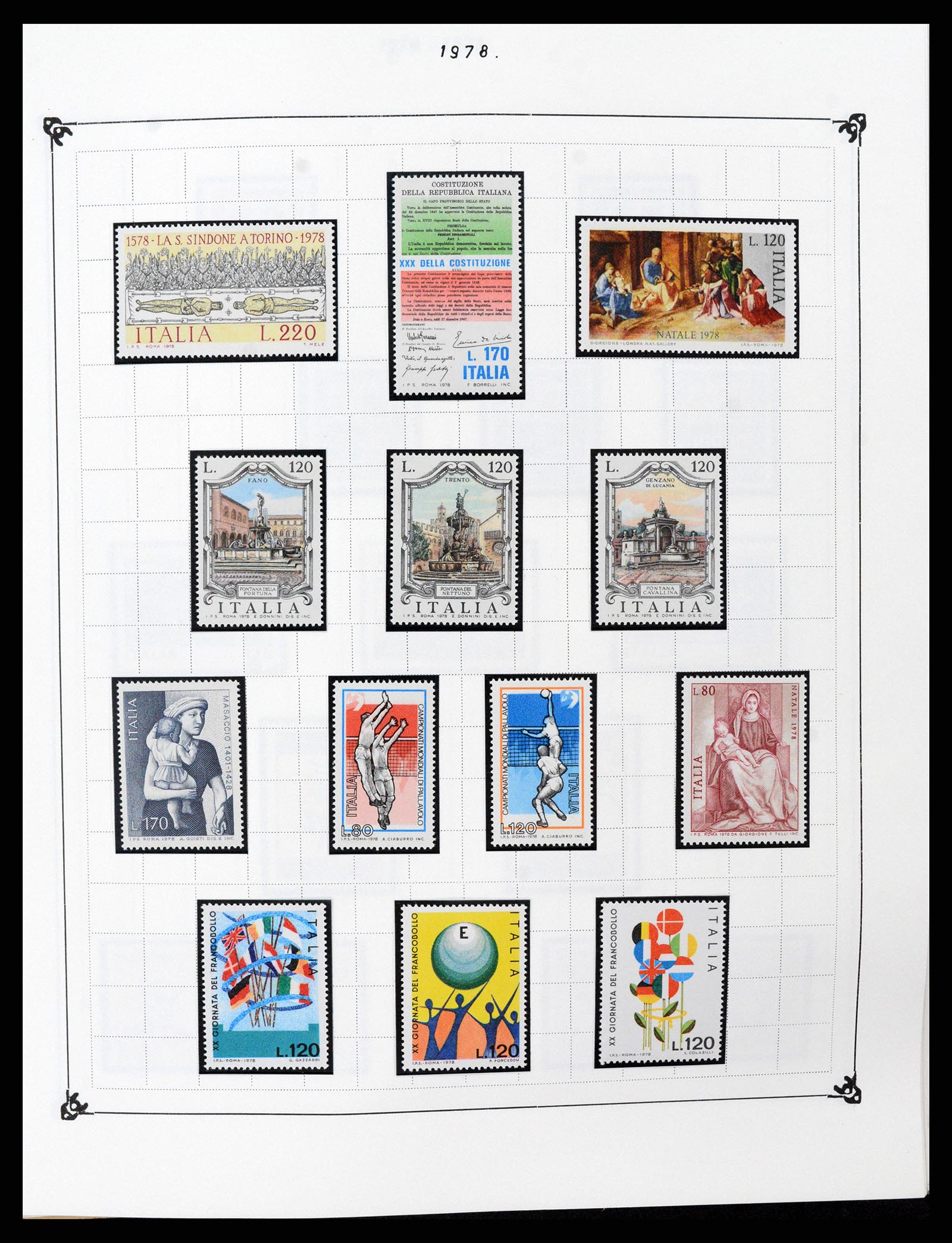 37284 105 - Postzegelverzameling 37284 Italië 1862-1986.