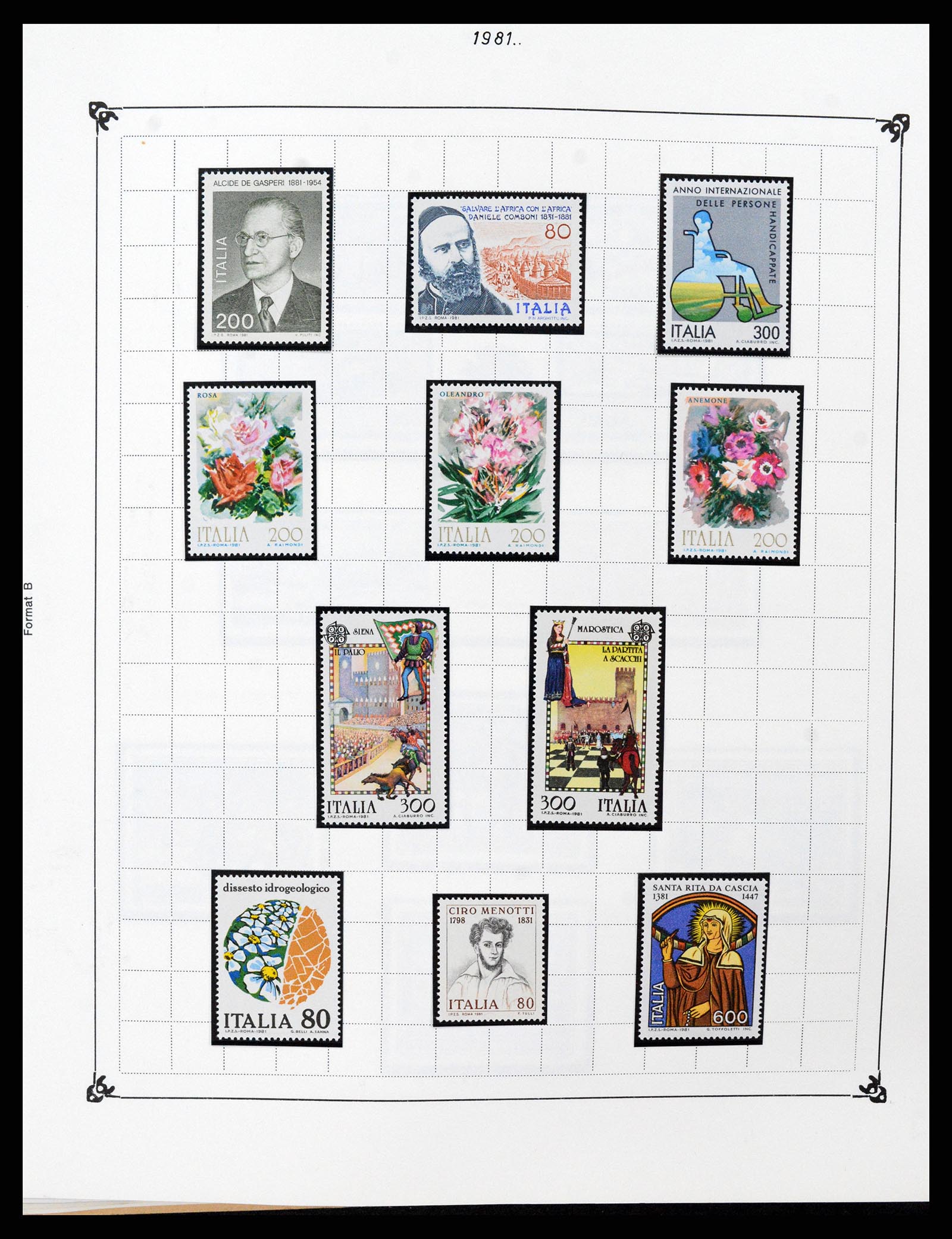 37284 114 - Postzegelverzameling 37284 Italië 1862-1986.