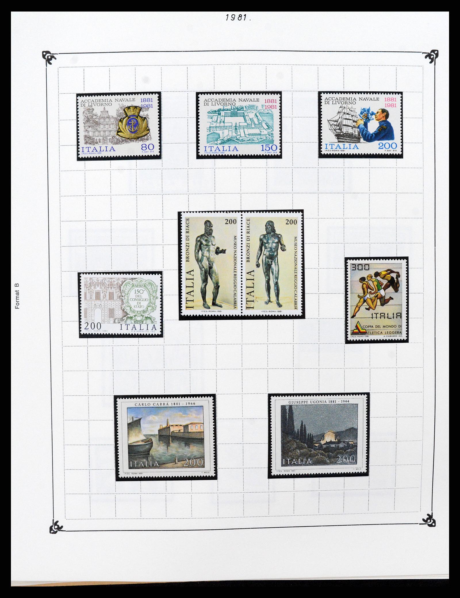 37284 117 - Postzegelverzameling 37284 Italië 1862-1986.