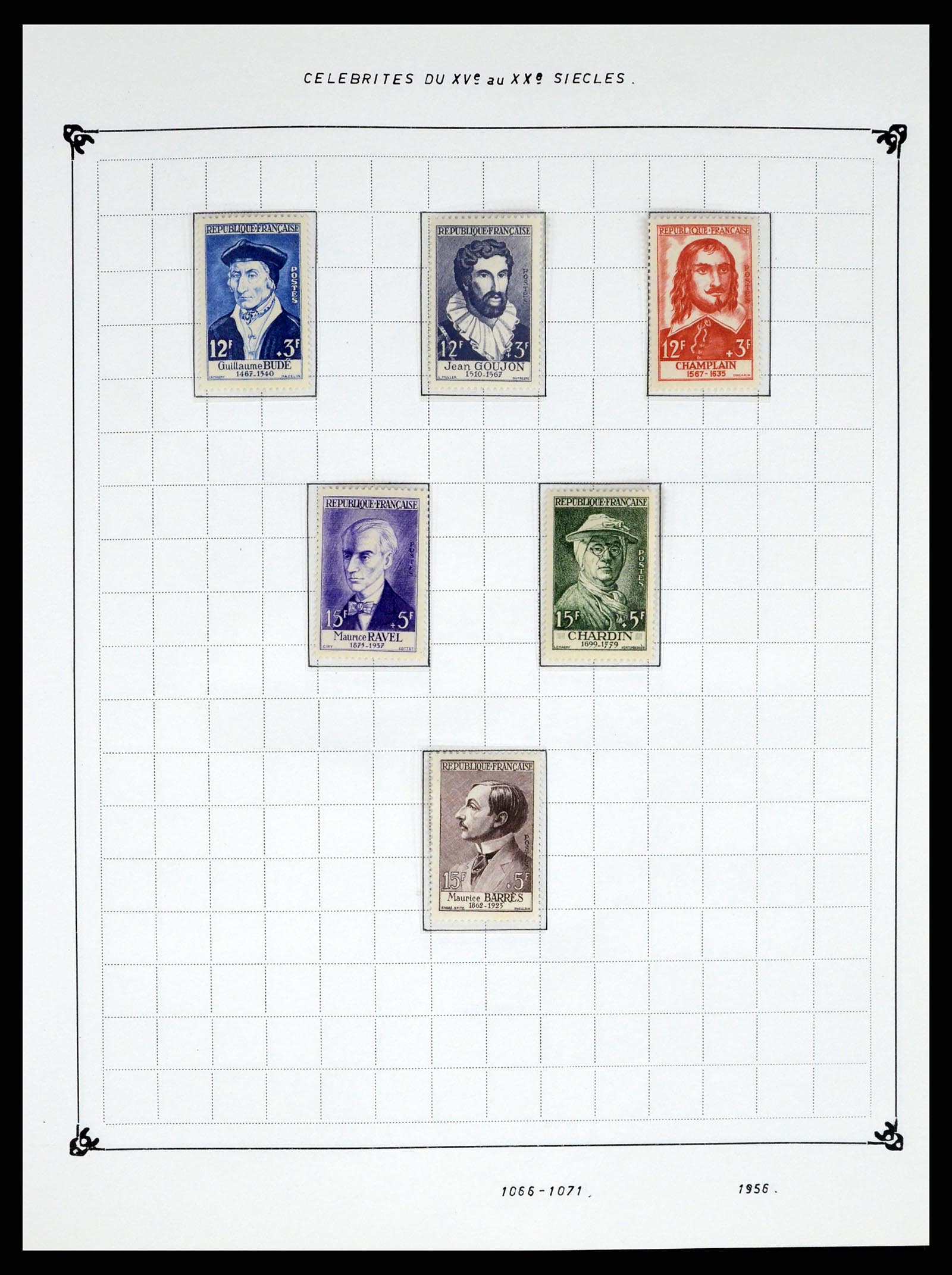 37287 082 - Postzegelverzameling 37287 Frankrijk 1849-1998.