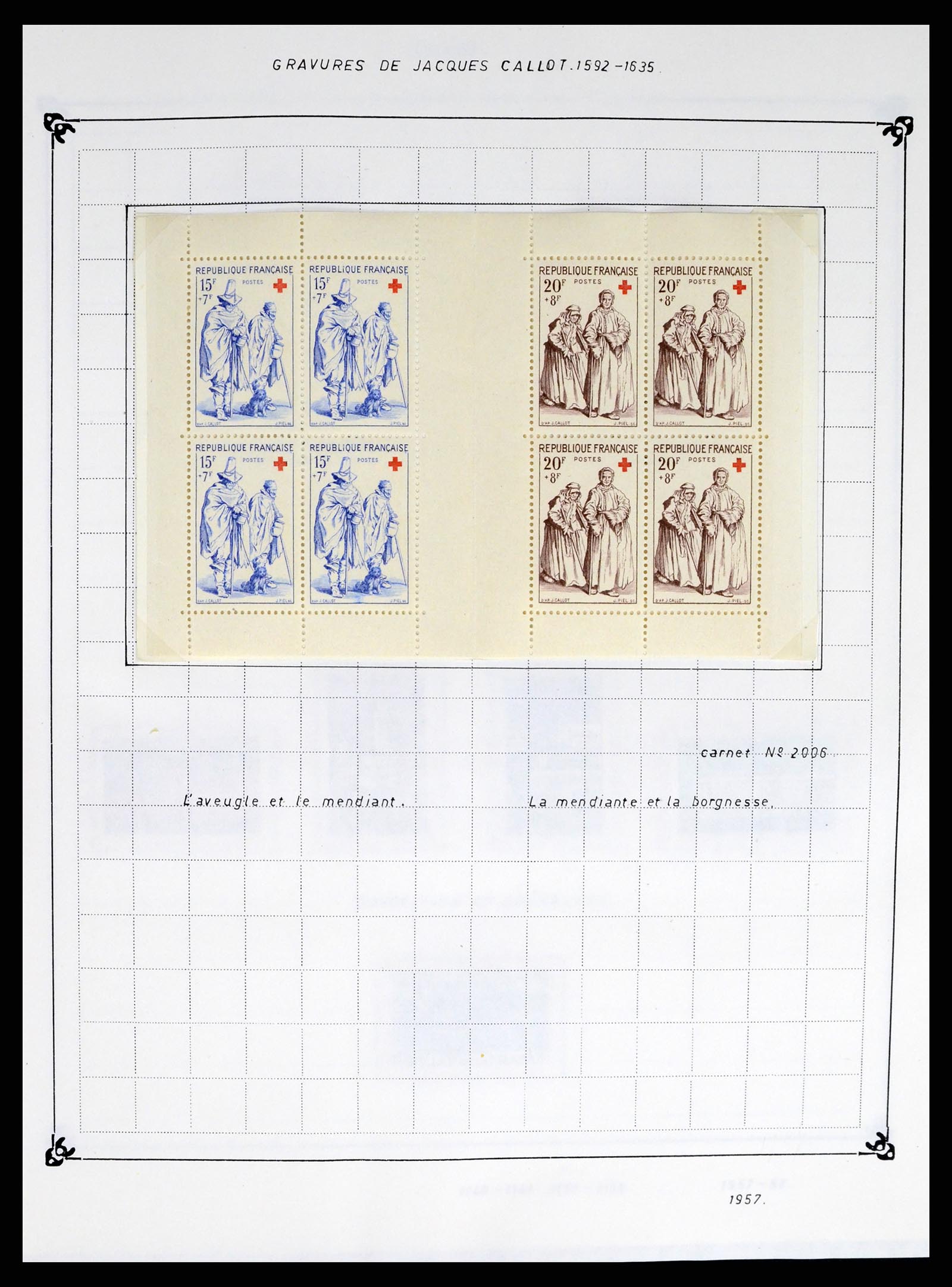 37287 090 - Postzegelverzameling 37287 Frankrijk 1849-1998.
