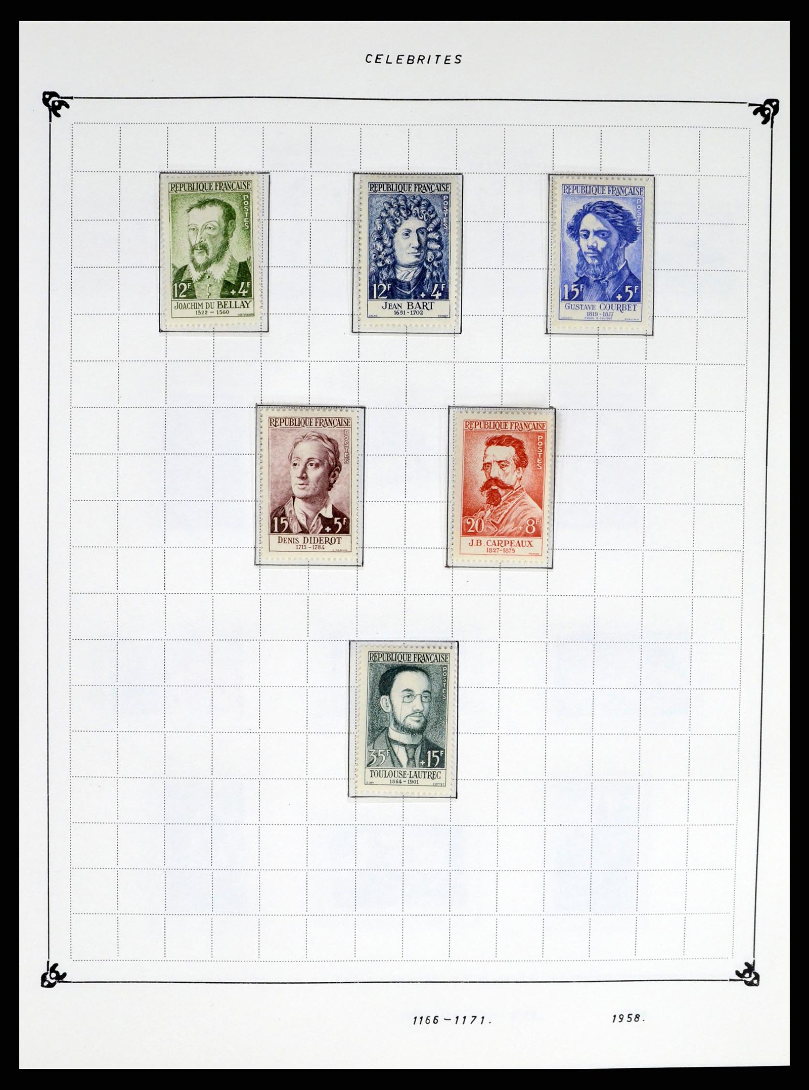 37287 094 - Postzegelverzameling 37287 Frankrijk 1849-1998.