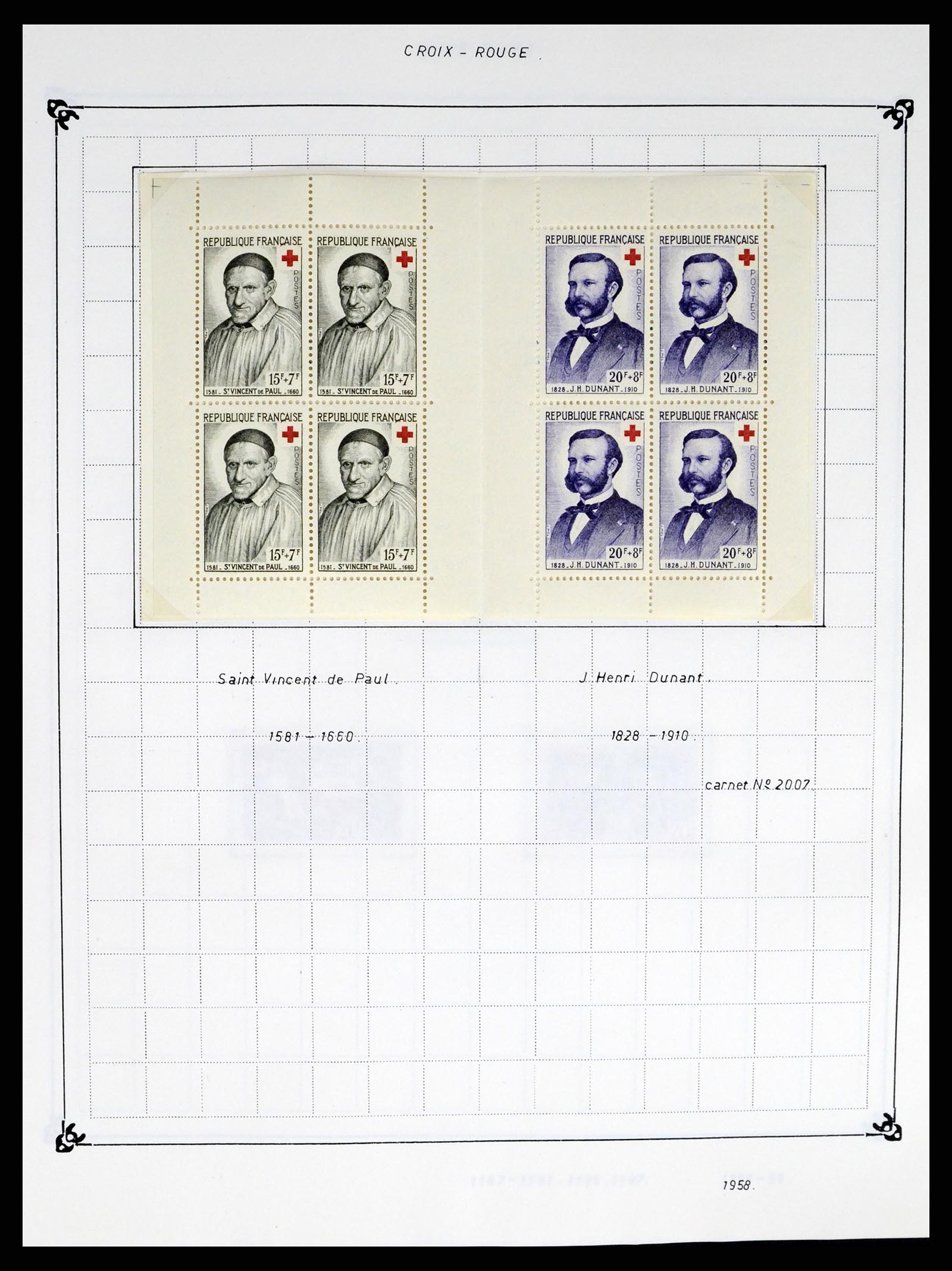 37287 096 - Postzegelverzameling 37287 Frankrijk 1849-1998.