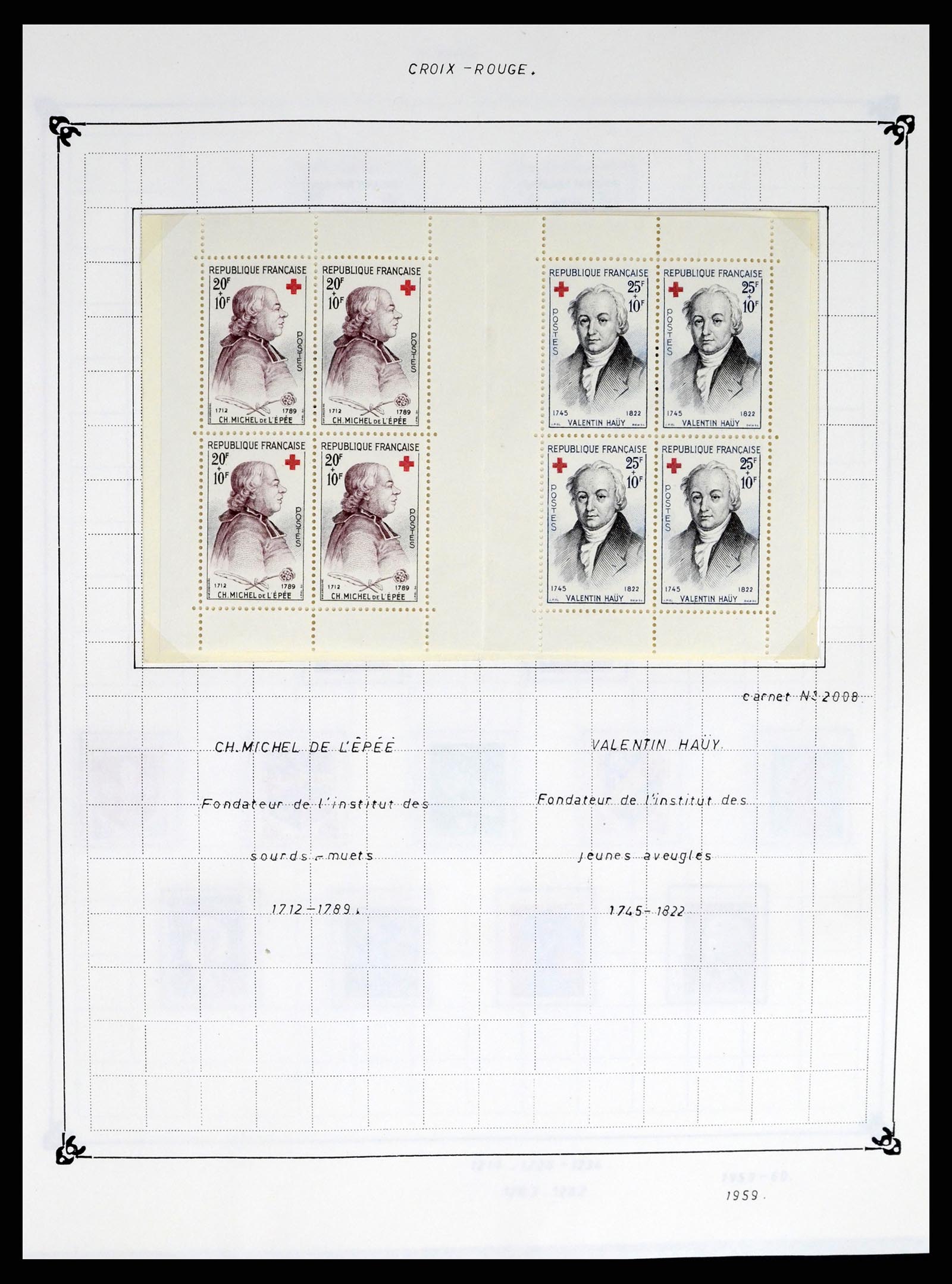 37287 099 - Postzegelverzameling 37287 Frankrijk 1849-1998.