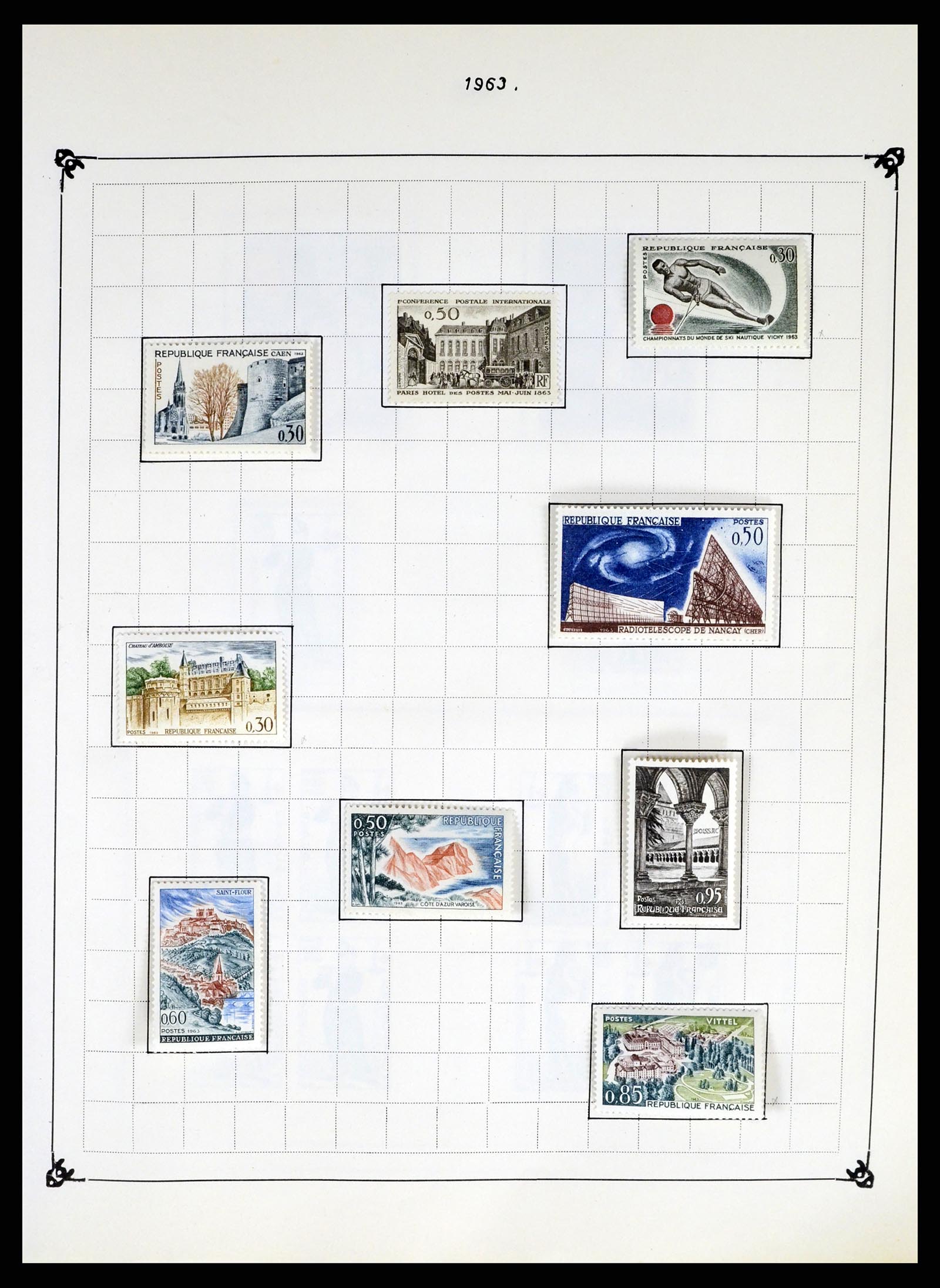 37287 125 - Postzegelverzameling 37287 Frankrijk 1849-1998.