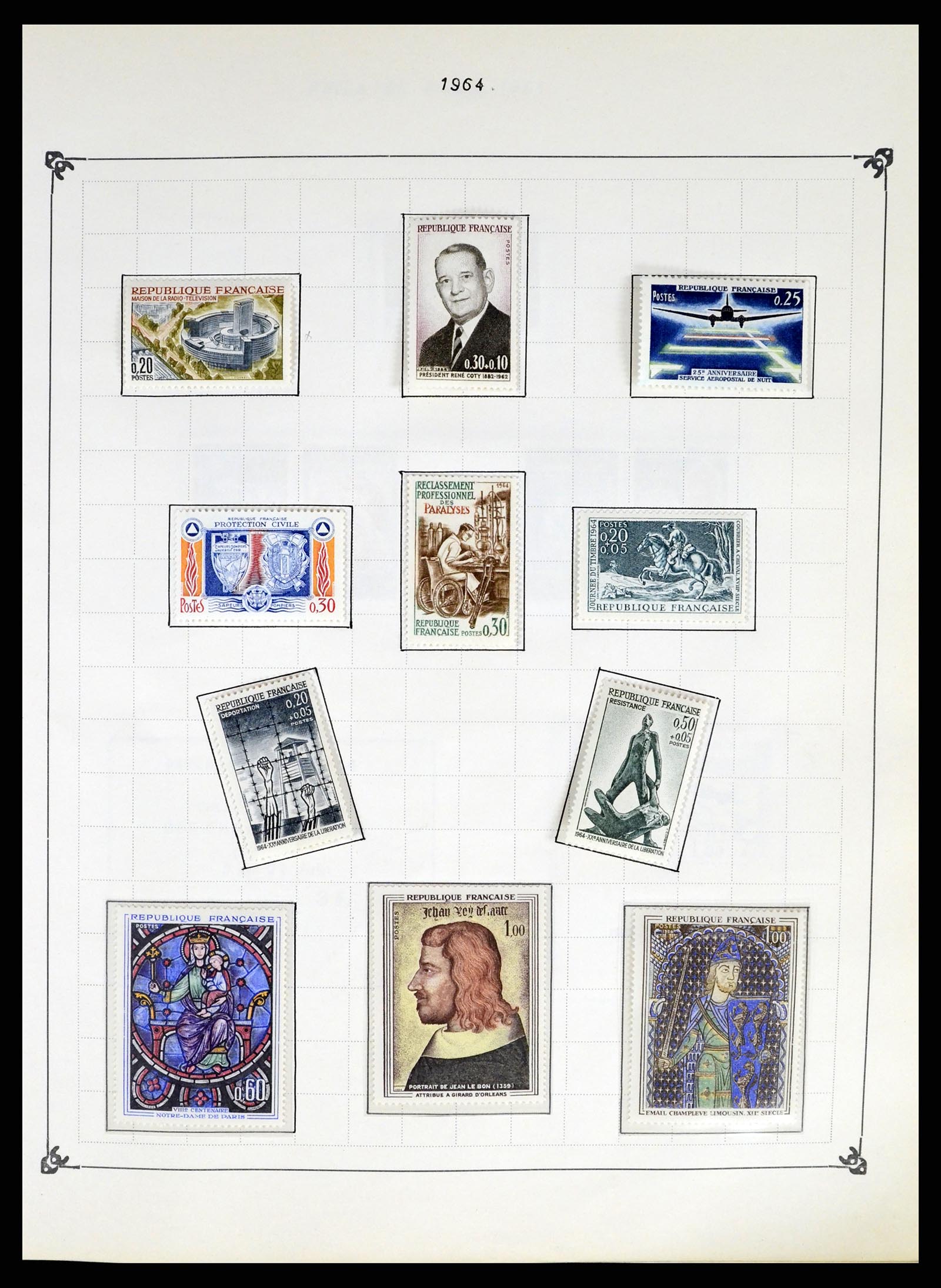 37287 127 - Postzegelverzameling 37287 Frankrijk 1849-1998.