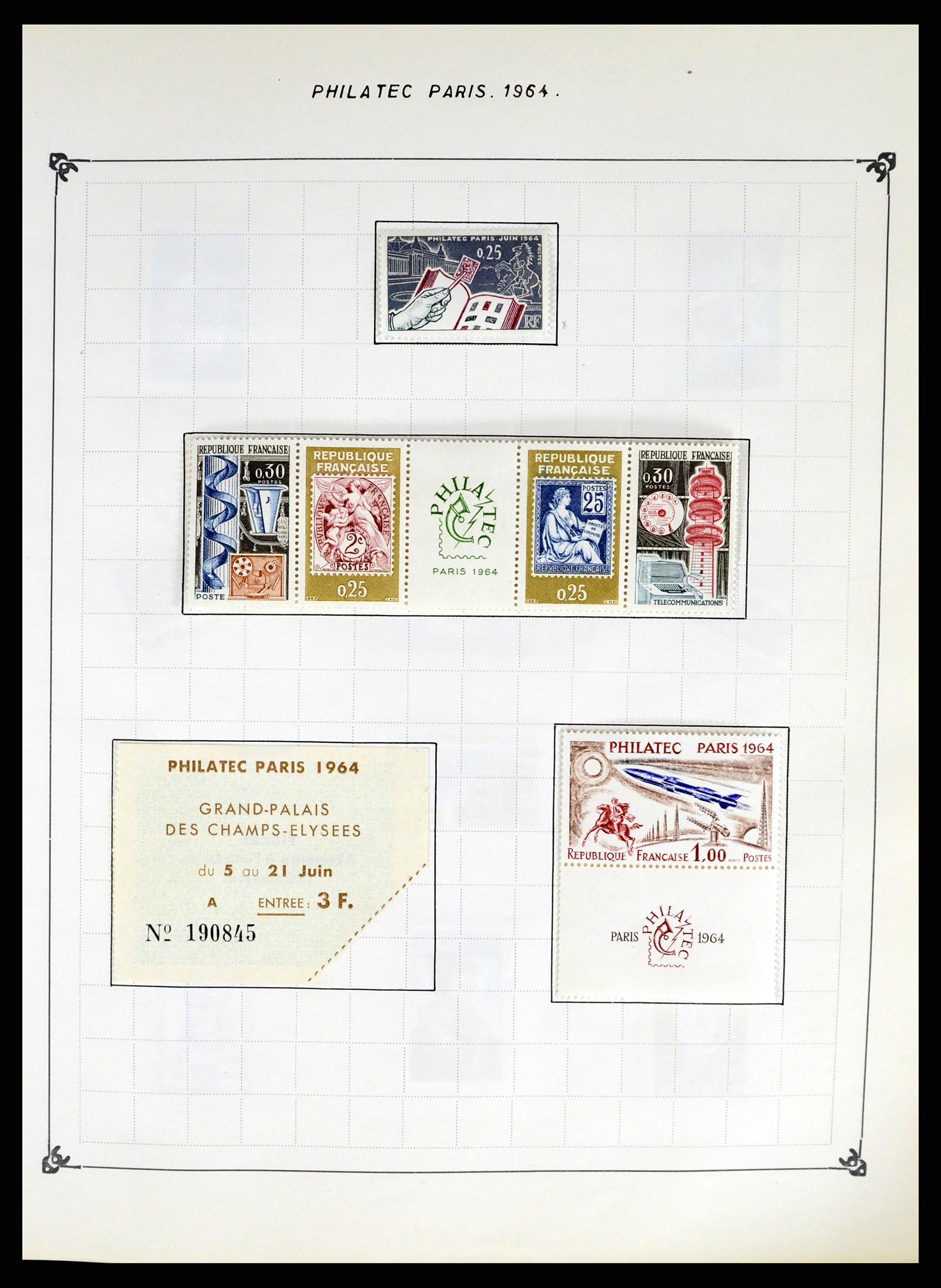 37287 128 - Postzegelverzameling 37287 Frankrijk 1849-1998.