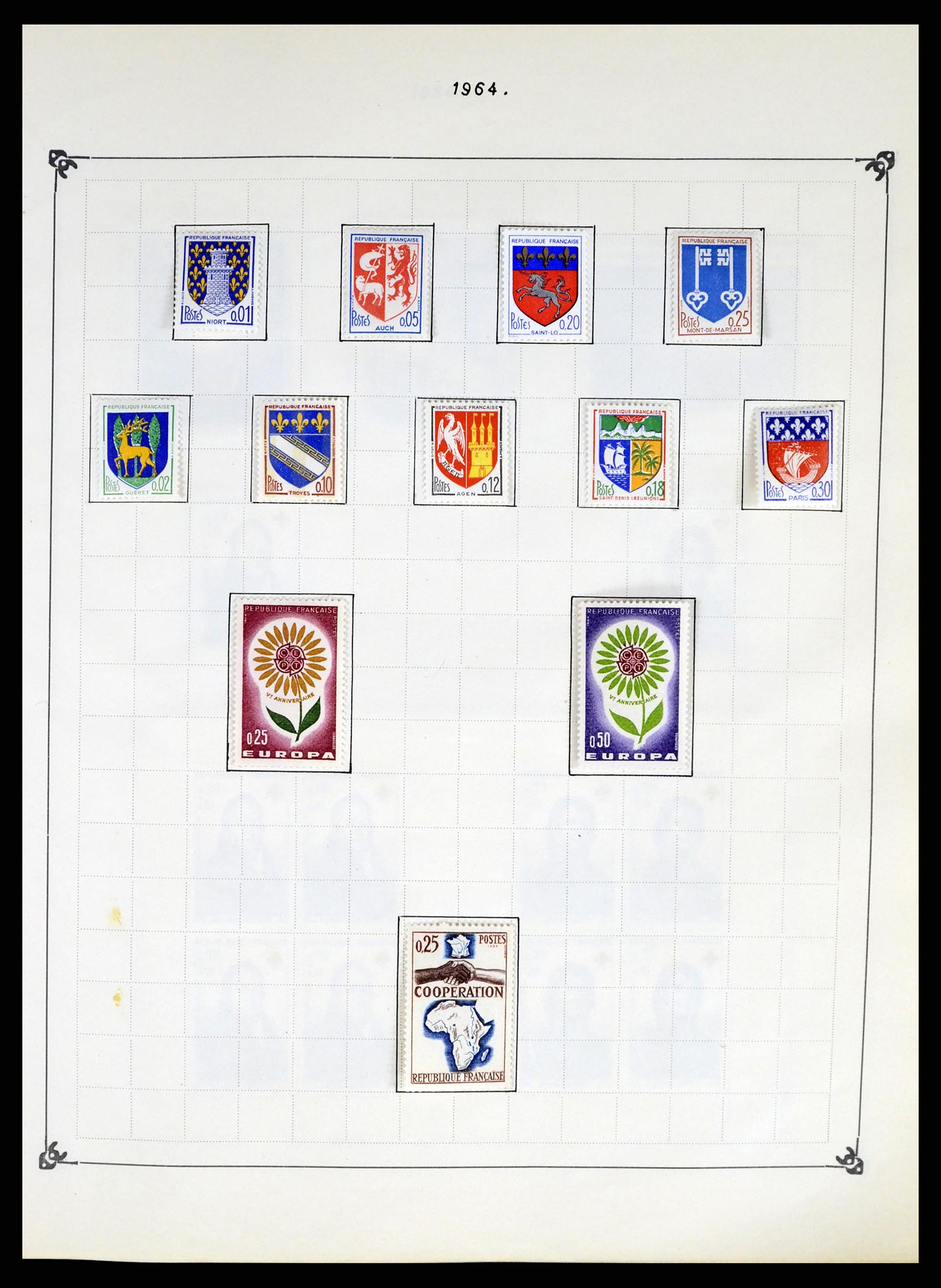 37287 130 - Postzegelverzameling 37287 Frankrijk 1849-1998.