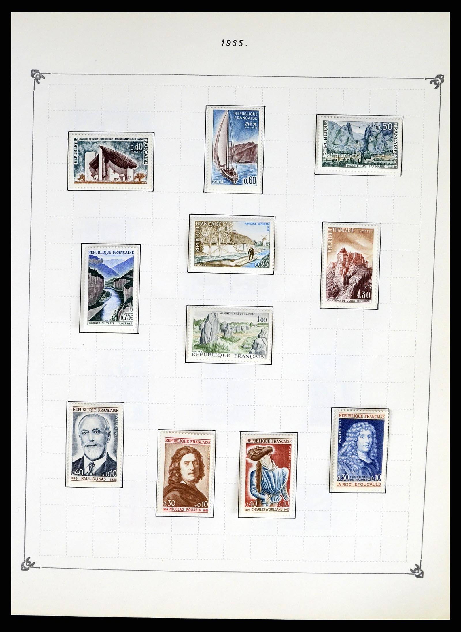 37287 132 - Postzegelverzameling 37287 Frankrijk 1849-1998.