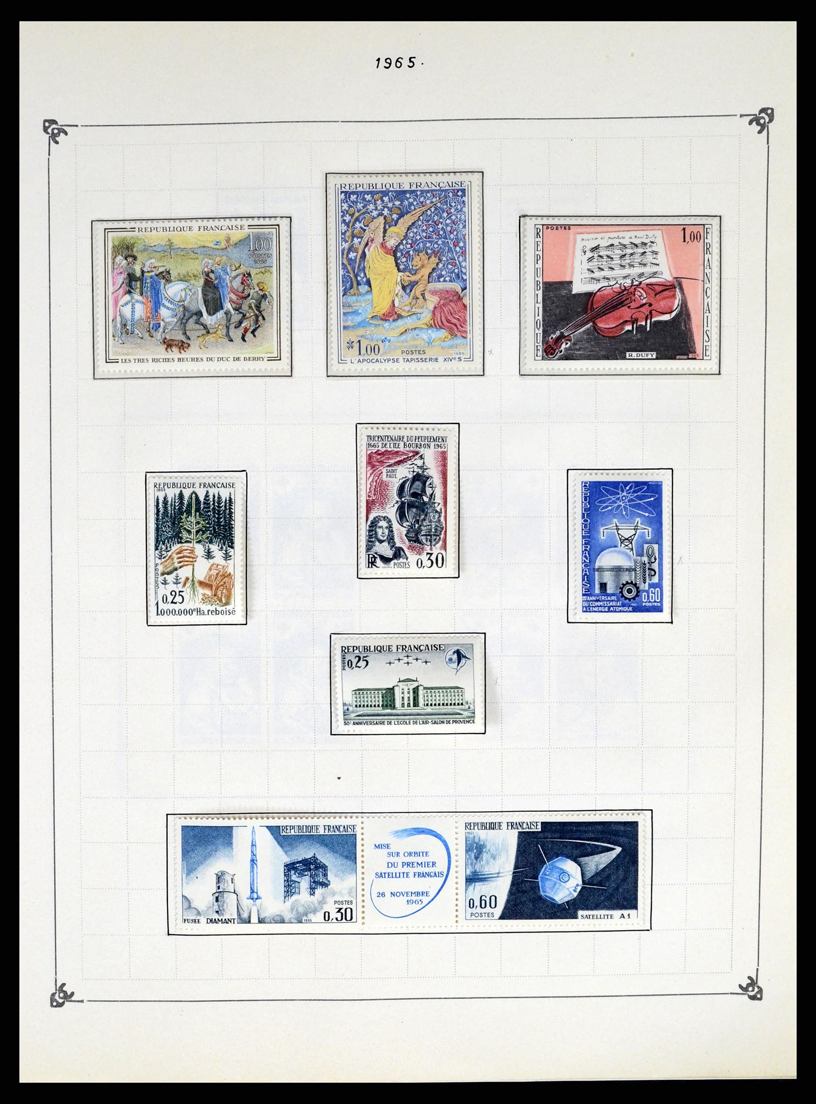 37287 134 - Postzegelverzameling 37287 Frankrijk 1849-1998.