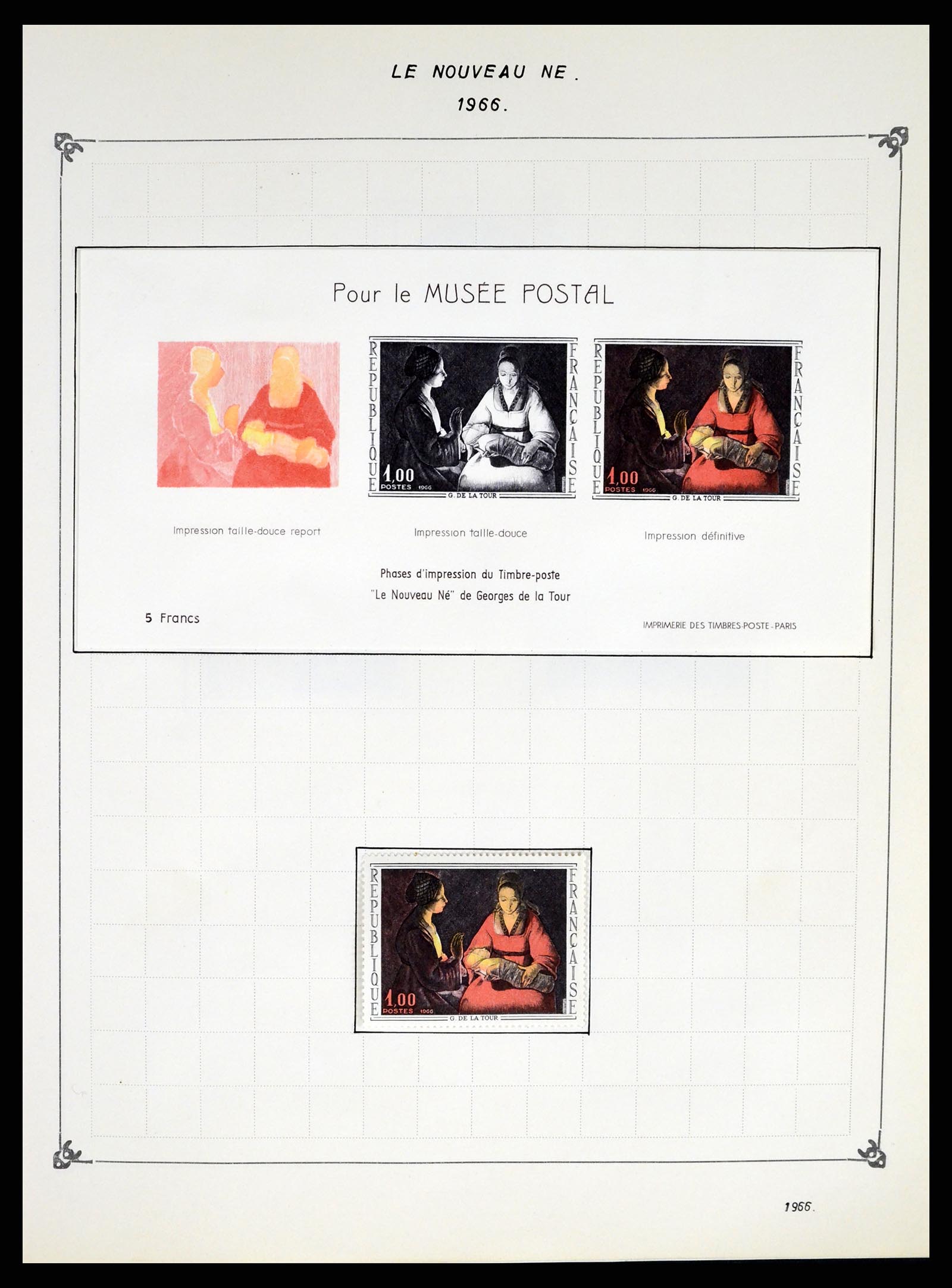 37287 136 - Postzegelverzameling 37287 Frankrijk 1849-1998.