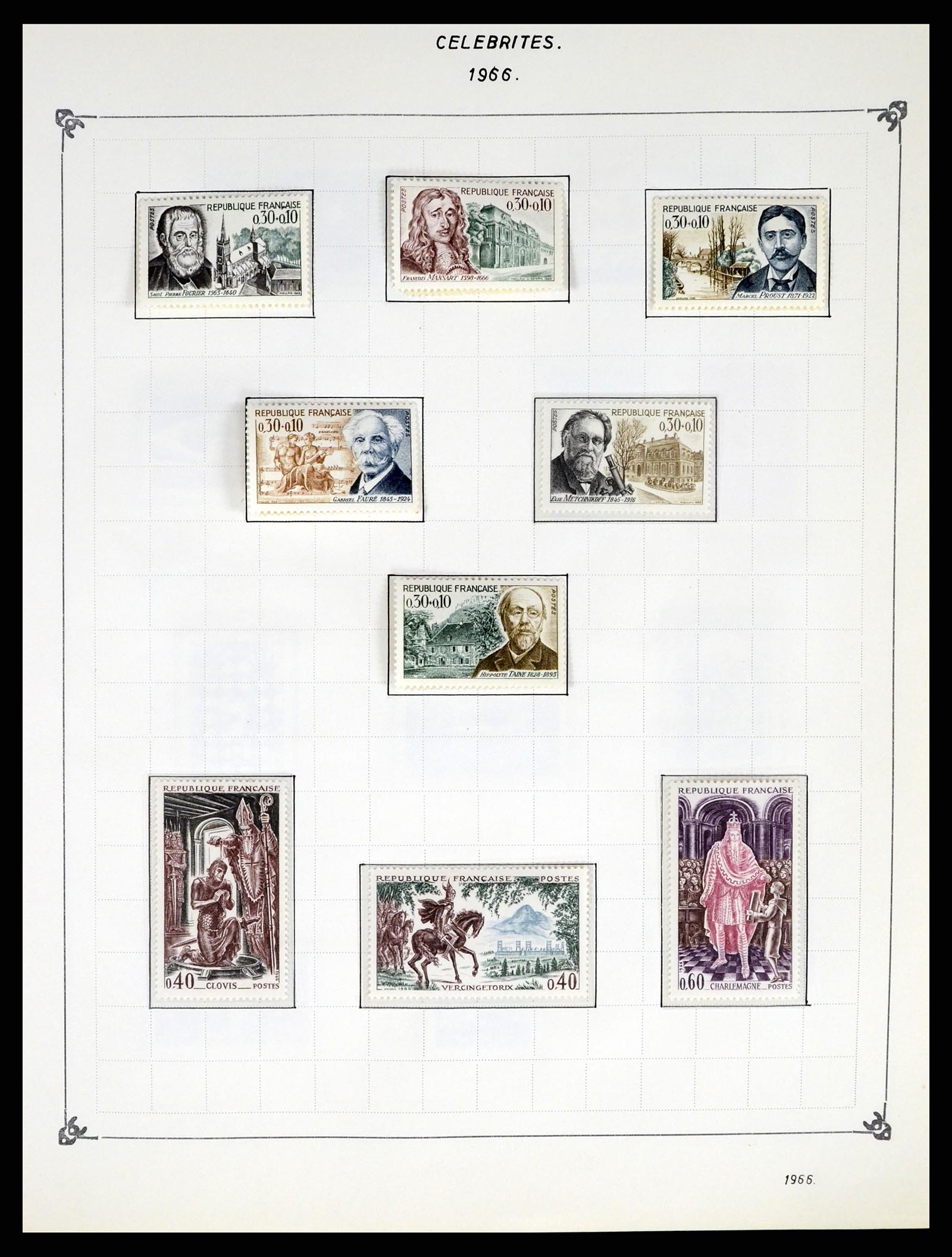 37287 139 - Postzegelverzameling 37287 Frankrijk 1849-1998.