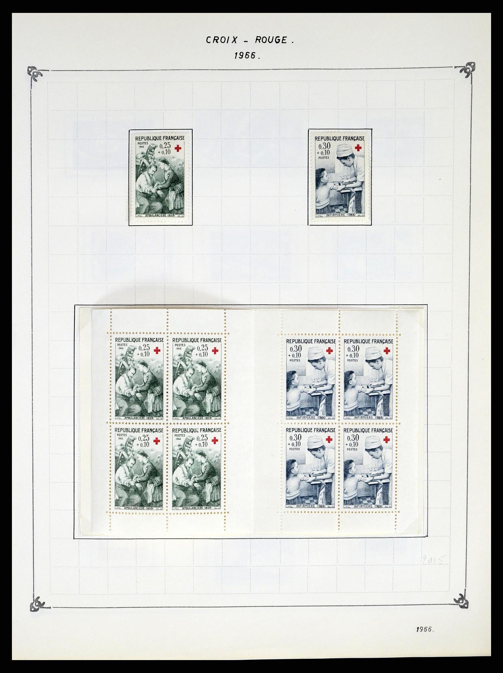 37287 141 - Postzegelverzameling 37287 Frankrijk 1849-1998.