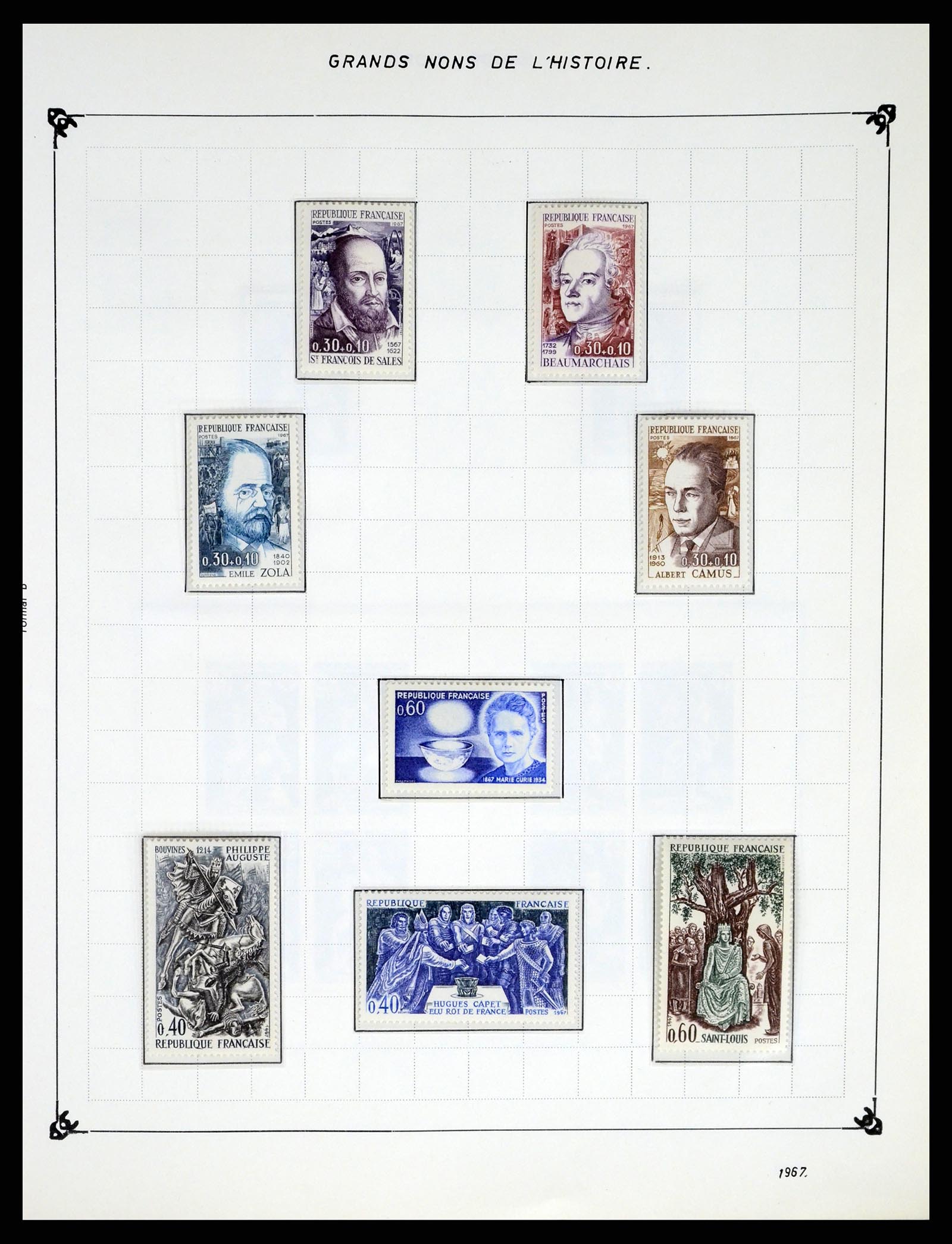 37287 143 - Postzegelverzameling 37287 Frankrijk 1849-1998.