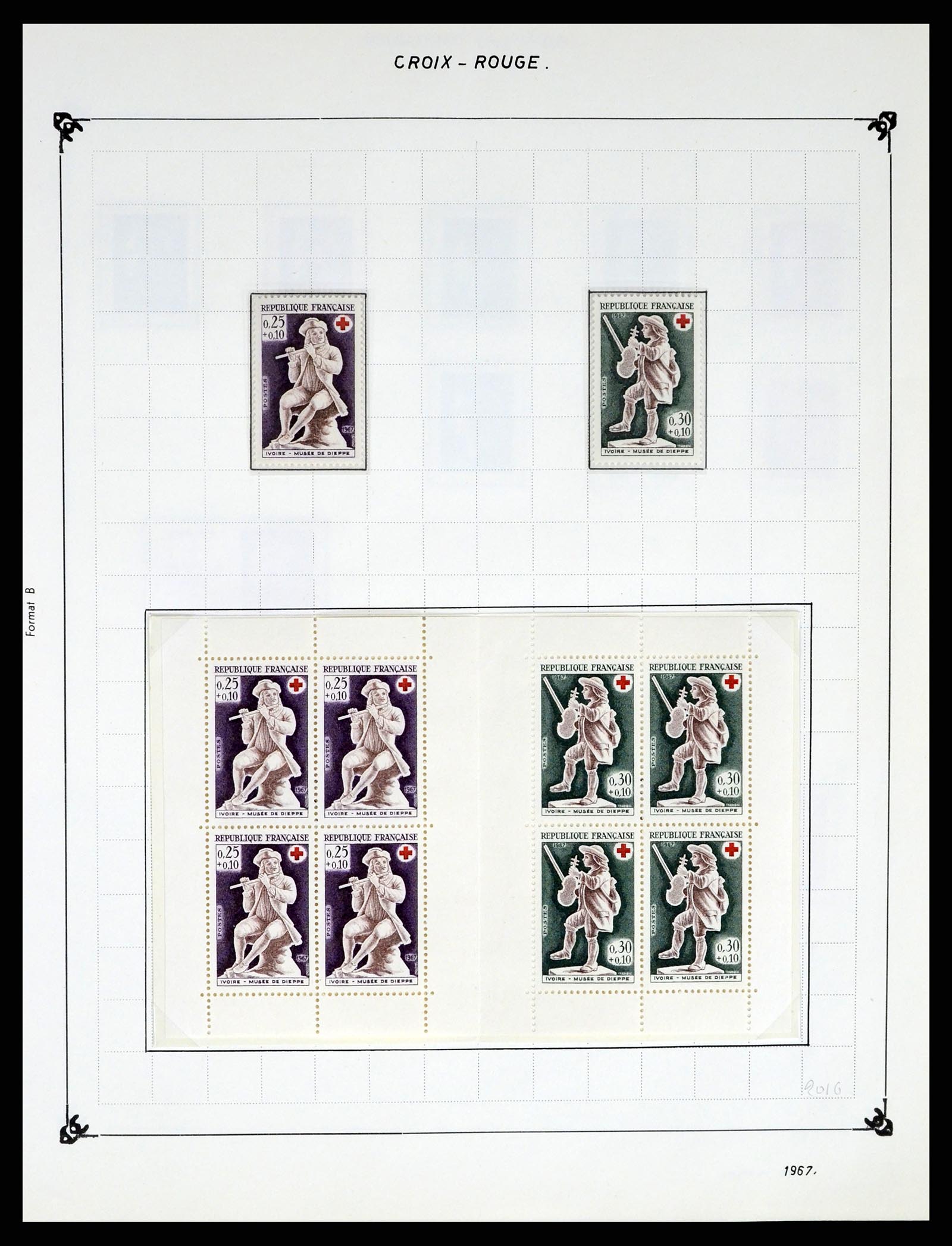 37287 144 - Postzegelverzameling 37287 Frankrijk 1849-1998.
