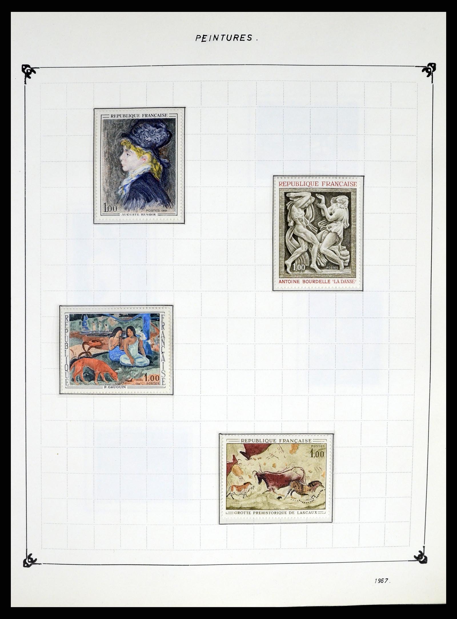 37287 146 - Postzegelverzameling 37287 Frankrijk 1849-1998.