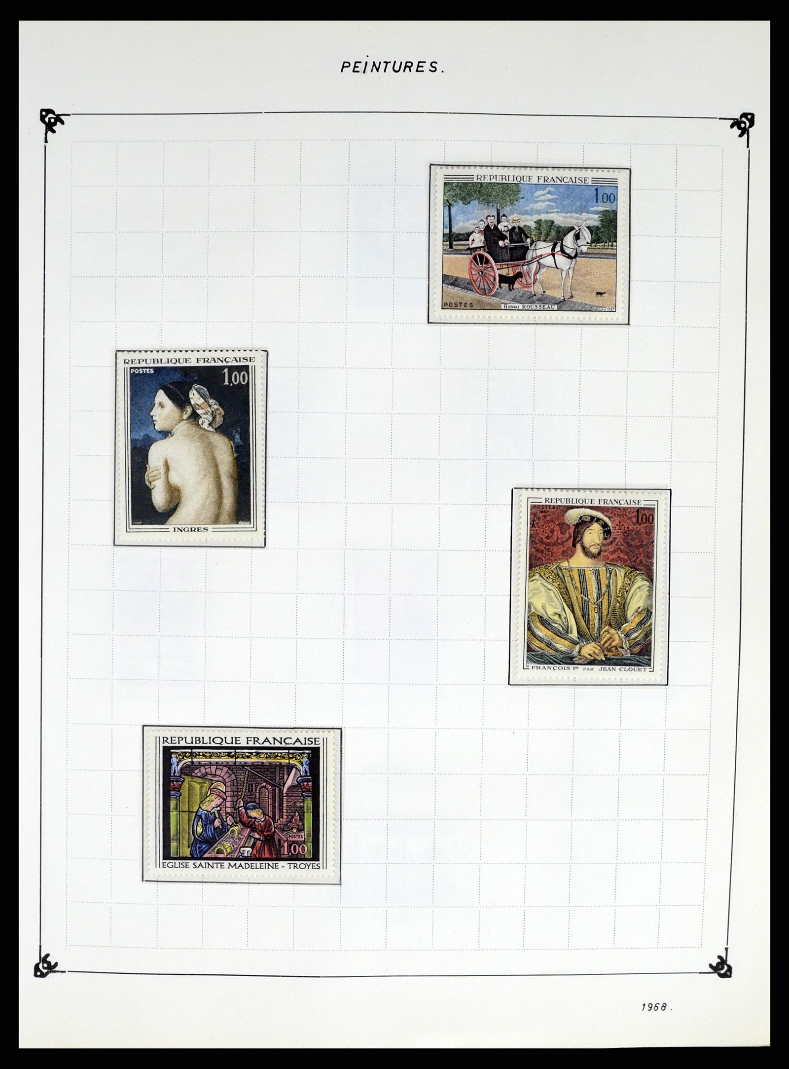 37287 147 - Postzegelverzameling 37287 Frankrijk 1849-1998.