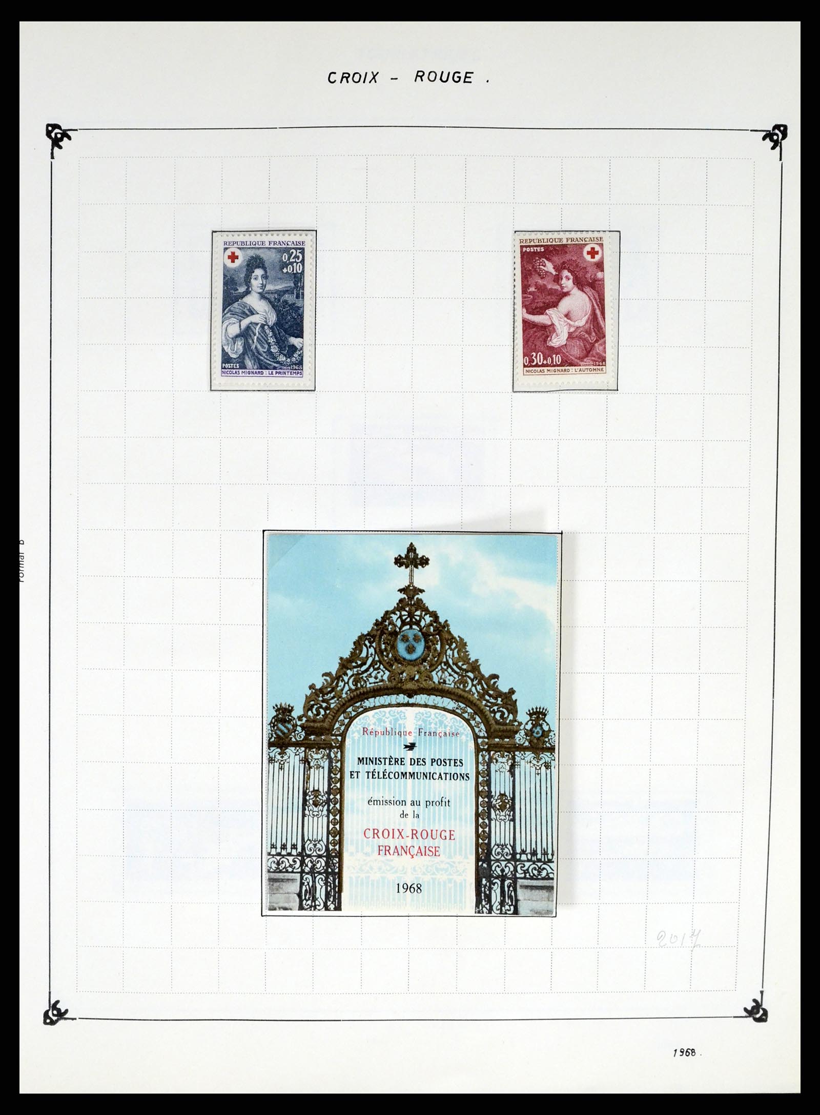 37287 152 - Postzegelverzameling 37287 Frankrijk 1849-1998.