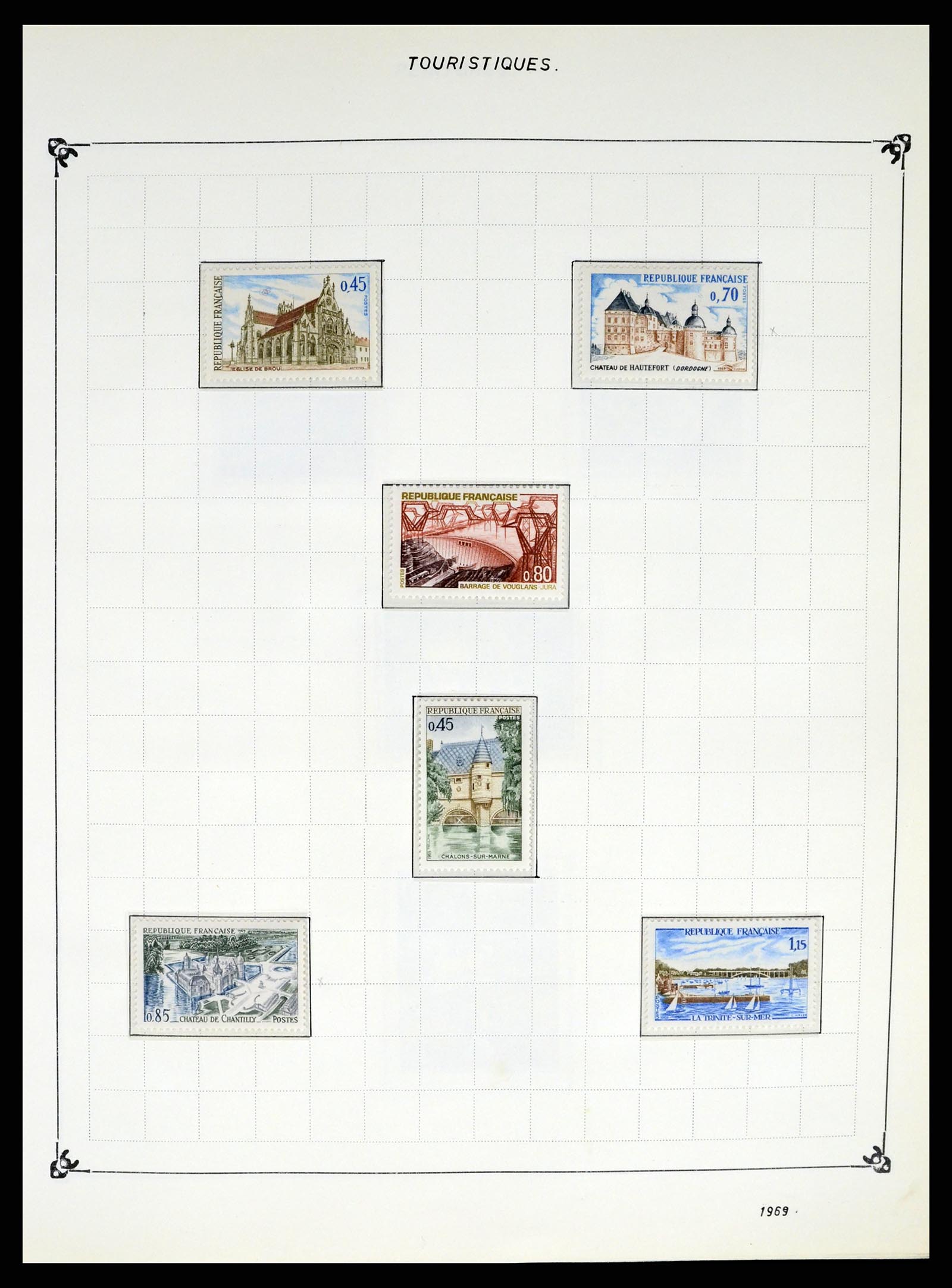 37287 153 - Postzegelverzameling 37287 Frankrijk 1849-1998.