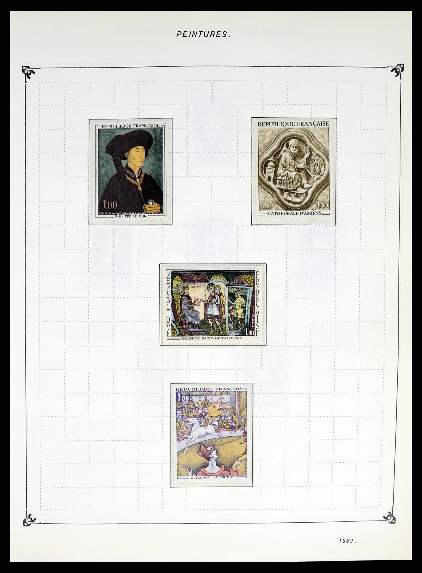 37287 154 - Postzegelverzameling 37287 Frankrijk 1849-1998.
