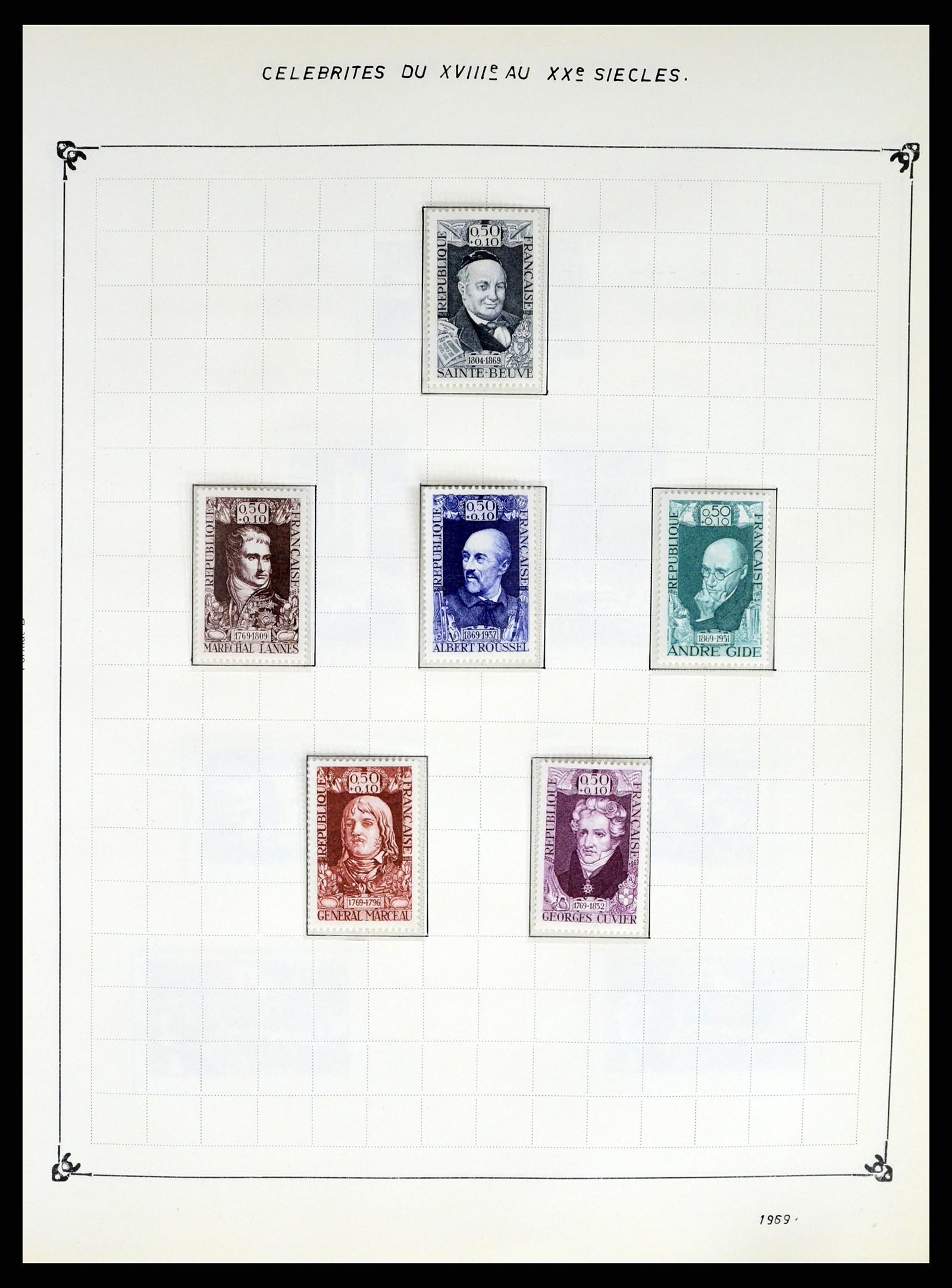 37287 155 - Postzegelverzameling 37287 Frankrijk 1849-1998.