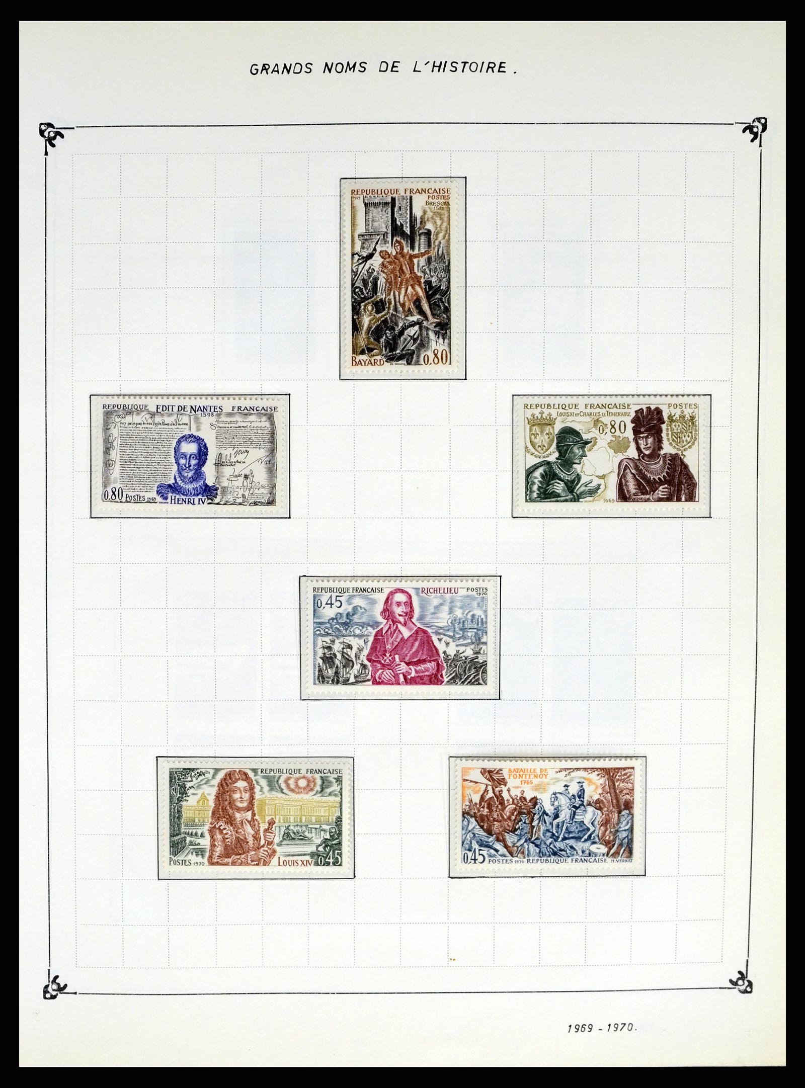 37287 158 - Postzegelverzameling 37287 Frankrijk 1849-1998.