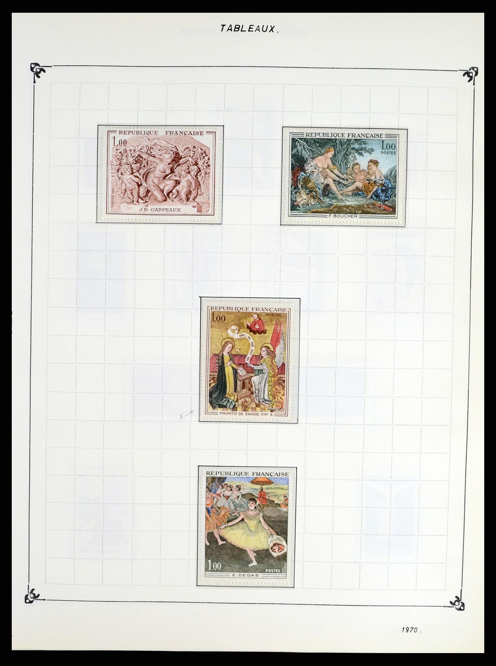 37287 161 - Postzegelverzameling 37287 Frankrijk 1849-1998.
