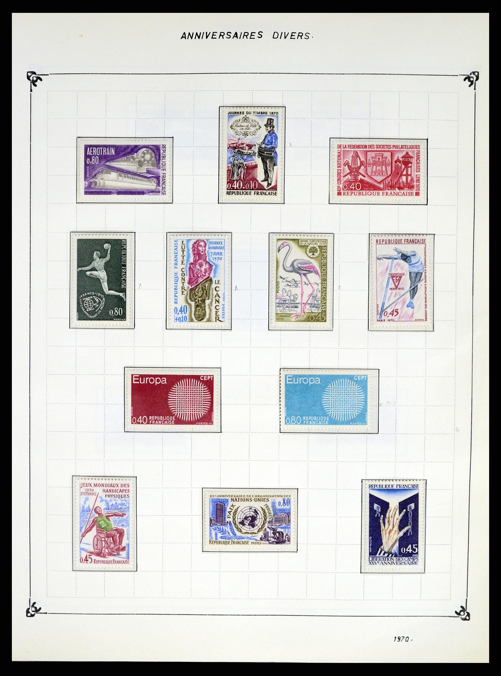 37287 162 - Postzegelverzameling 37287 Frankrijk 1849-1998.
