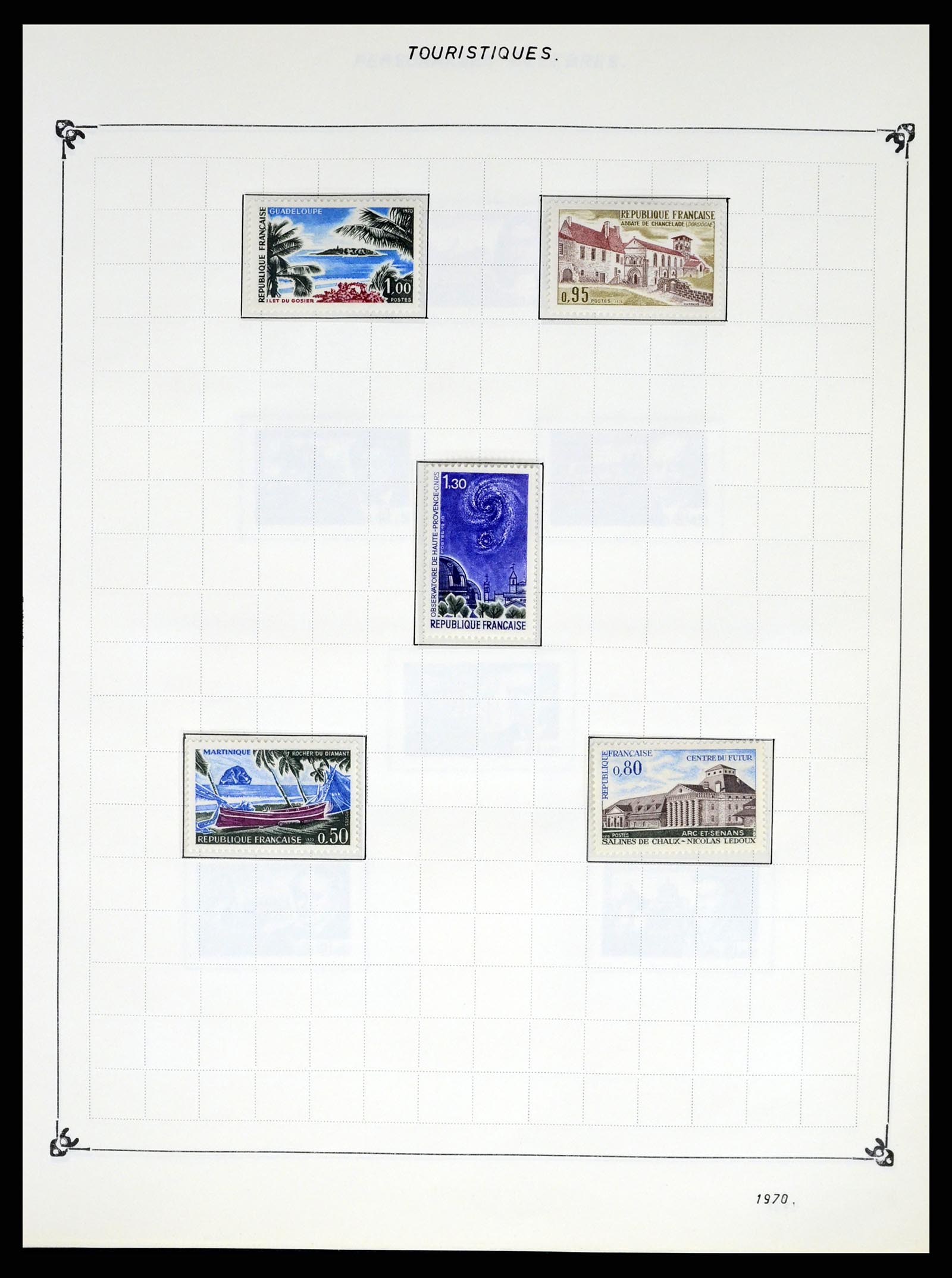 37287 163 - Postzegelverzameling 37287 Frankrijk 1849-1998.