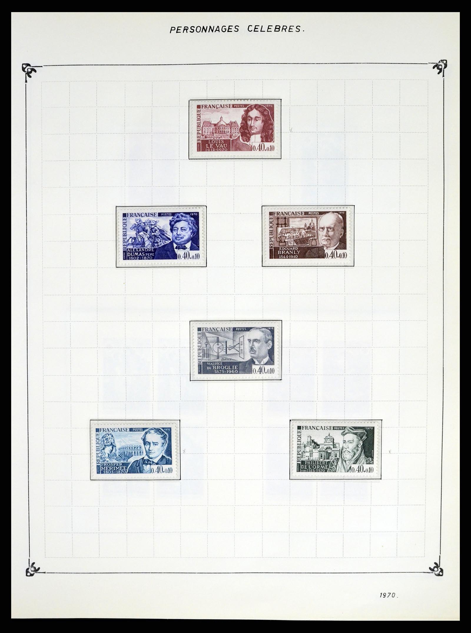 37287 164 - Postzegelverzameling 37287 Frankrijk 1849-1998.