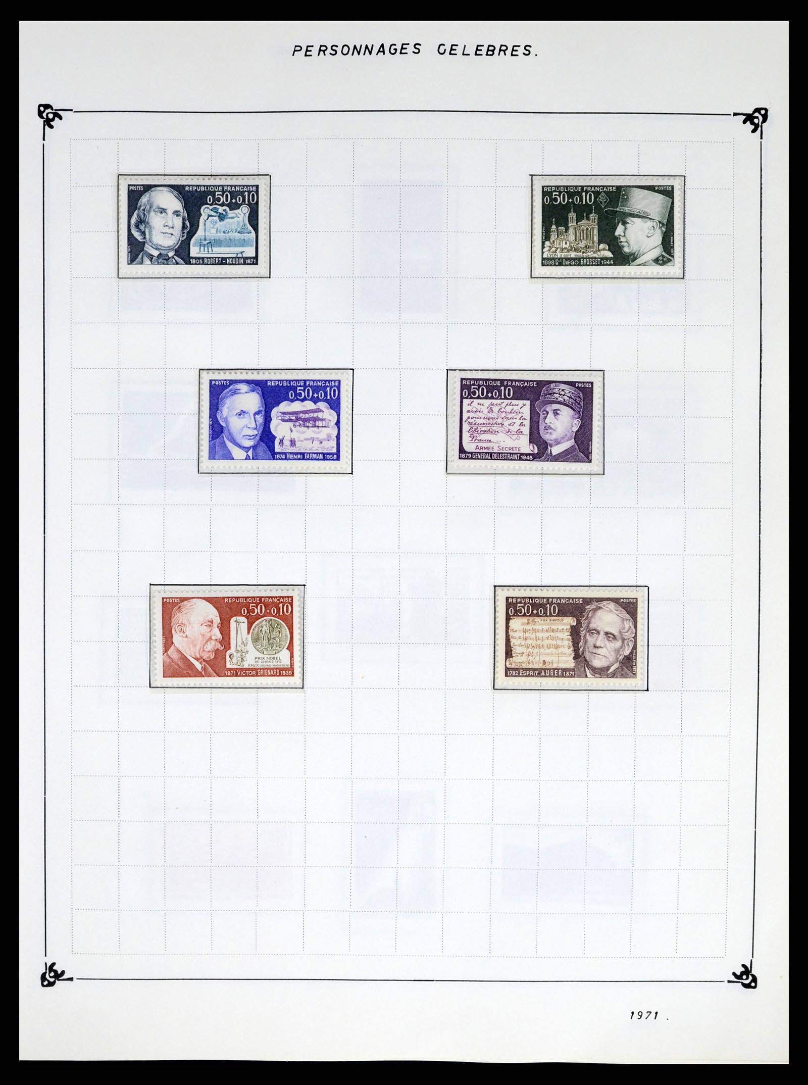 37287 167 - Postzegelverzameling 37287 Frankrijk 1849-1998.
