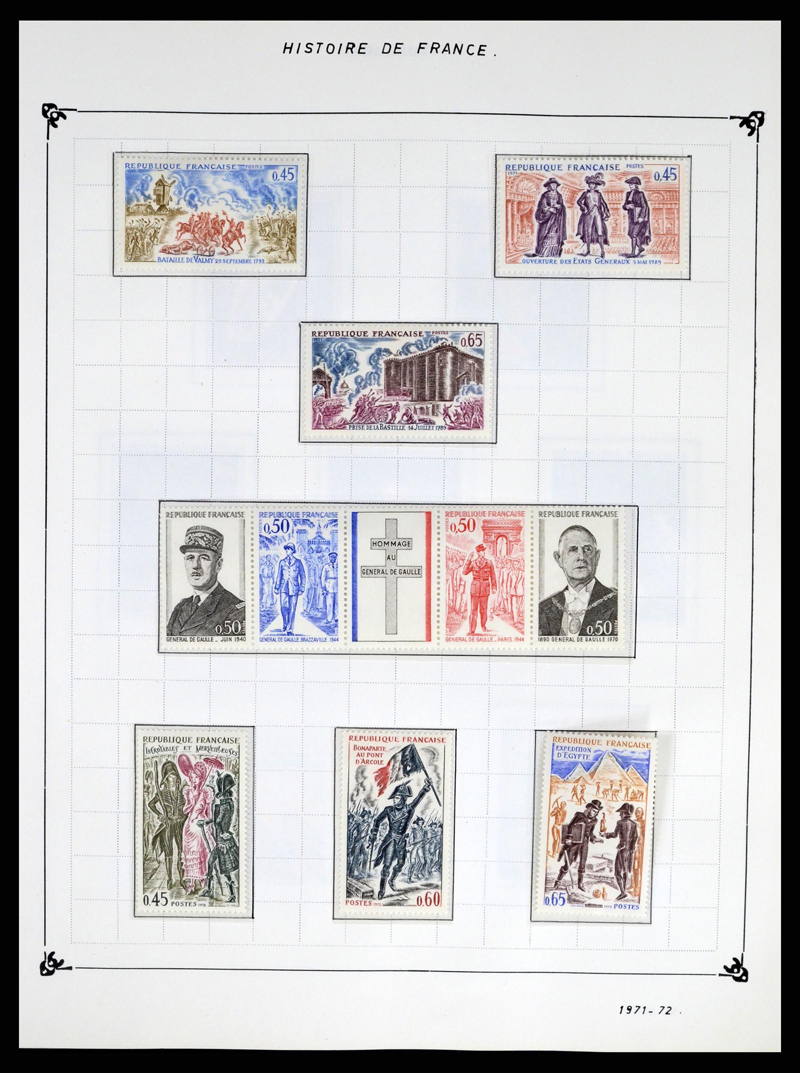 37287 169 - Postzegelverzameling 37287 Frankrijk 1849-1998.