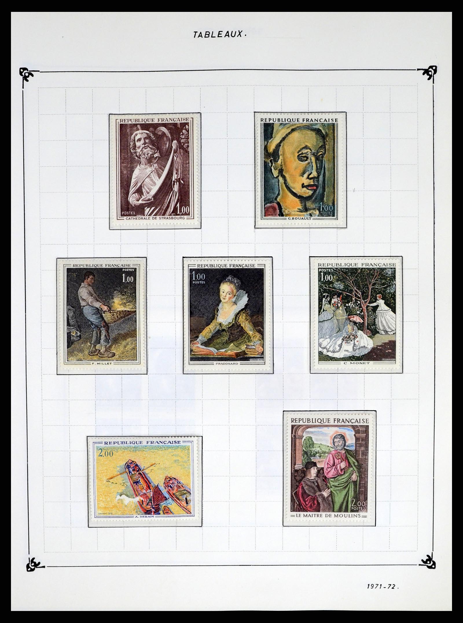 37287 170 - Postzegelverzameling 37287 Frankrijk 1849-1998.