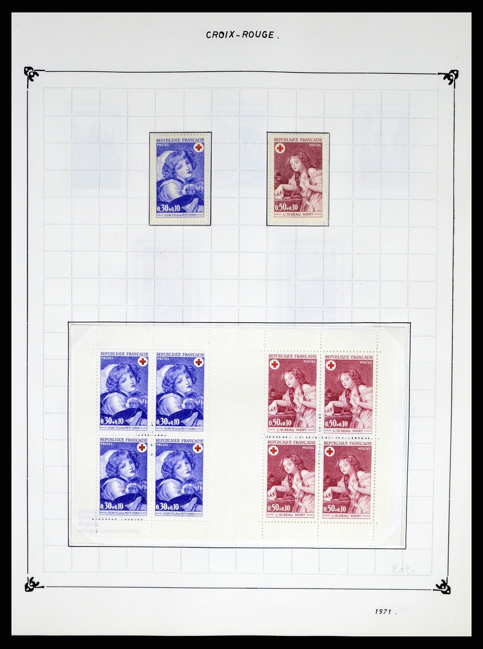 37287 171 - Postzegelverzameling 37287 Frankrijk 1849-1998.