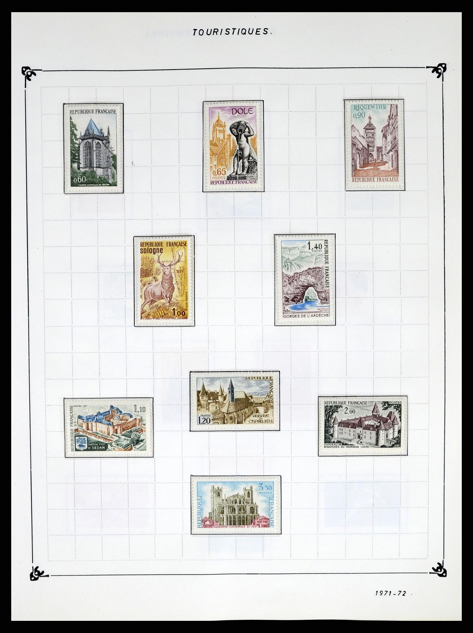 37287 172 - Postzegelverzameling 37287 Frankrijk 1849-1998.