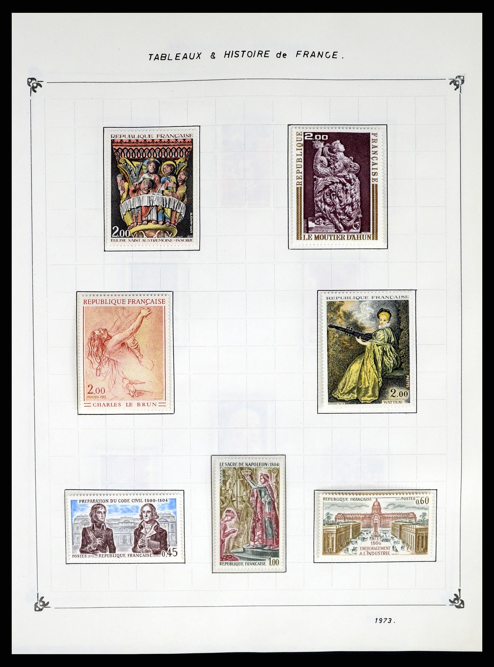 37287 178 - Postzegelverzameling 37287 Frankrijk 1849-1998.