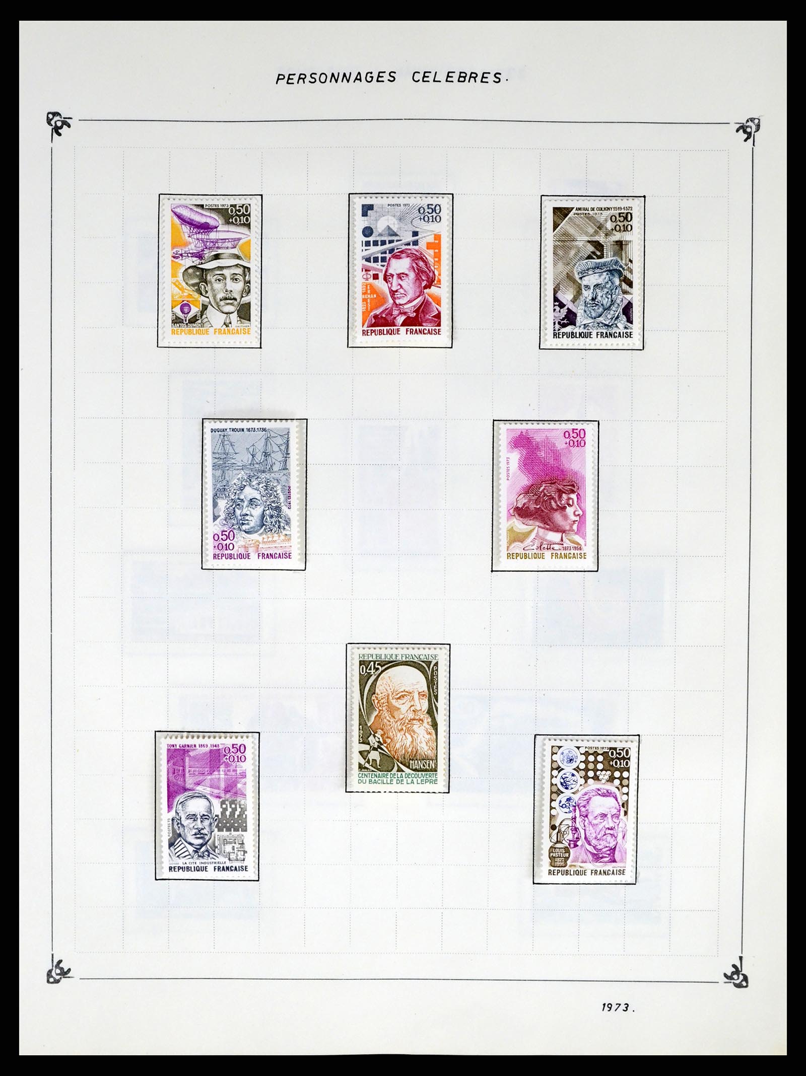 37287 179 - Postzegelverzameling 37287 Frankrijk 1849-1998.
