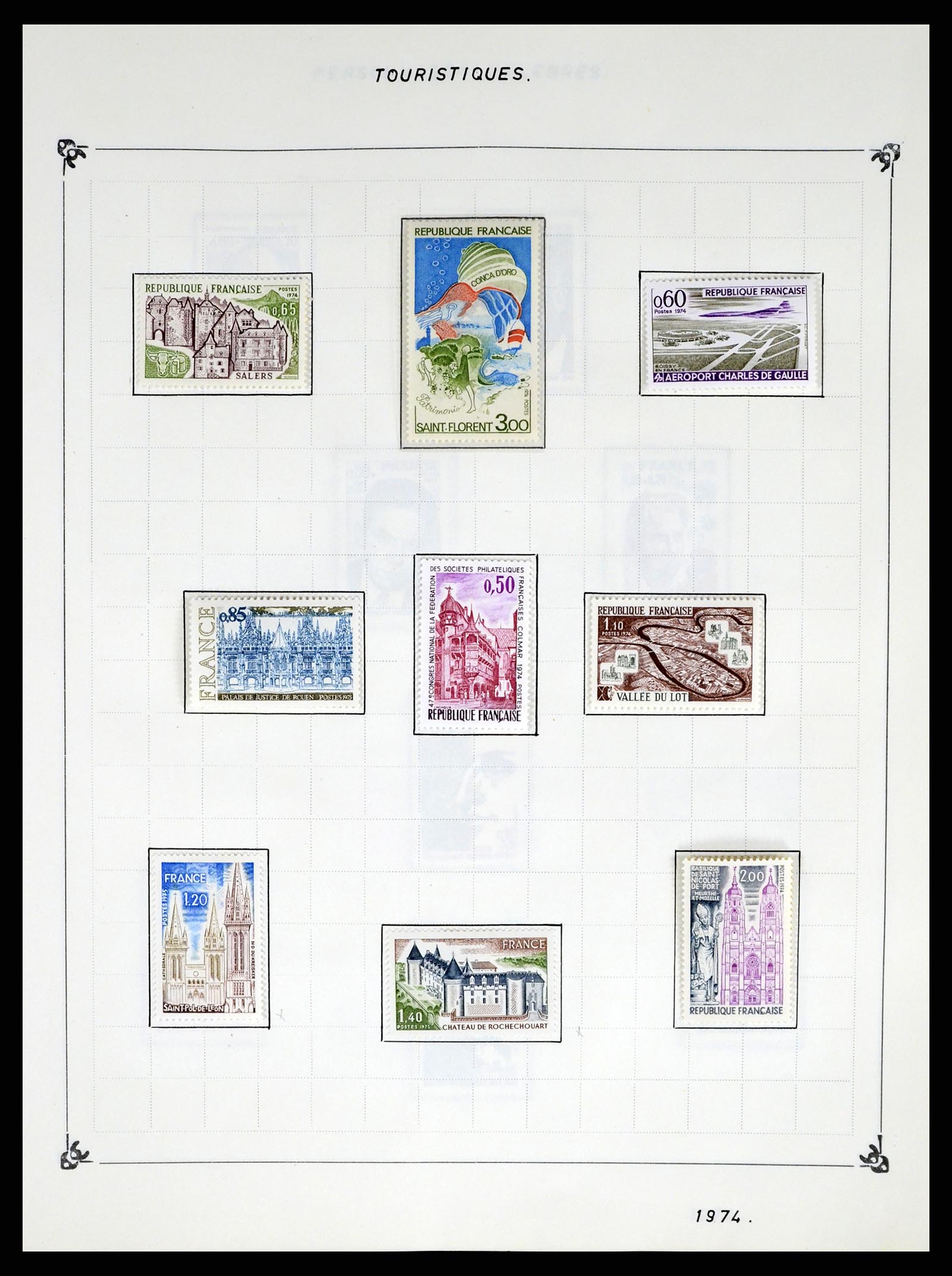 37287 183 - Postzegelverzameling 37287 Frankrijk 1849-1998.