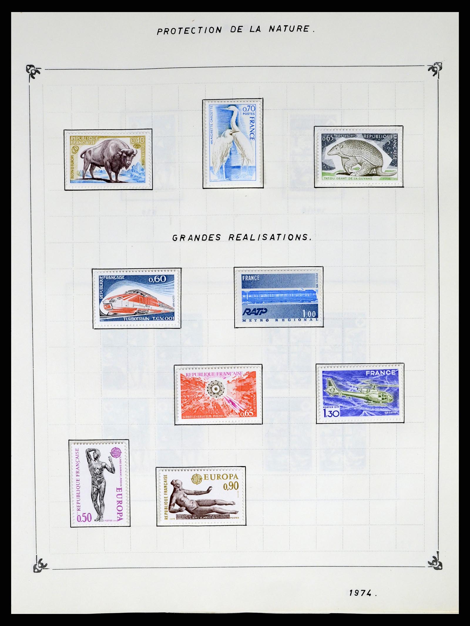 37287 185 - Postzegelverzameling 37287 Frankrijk 1849-1998.