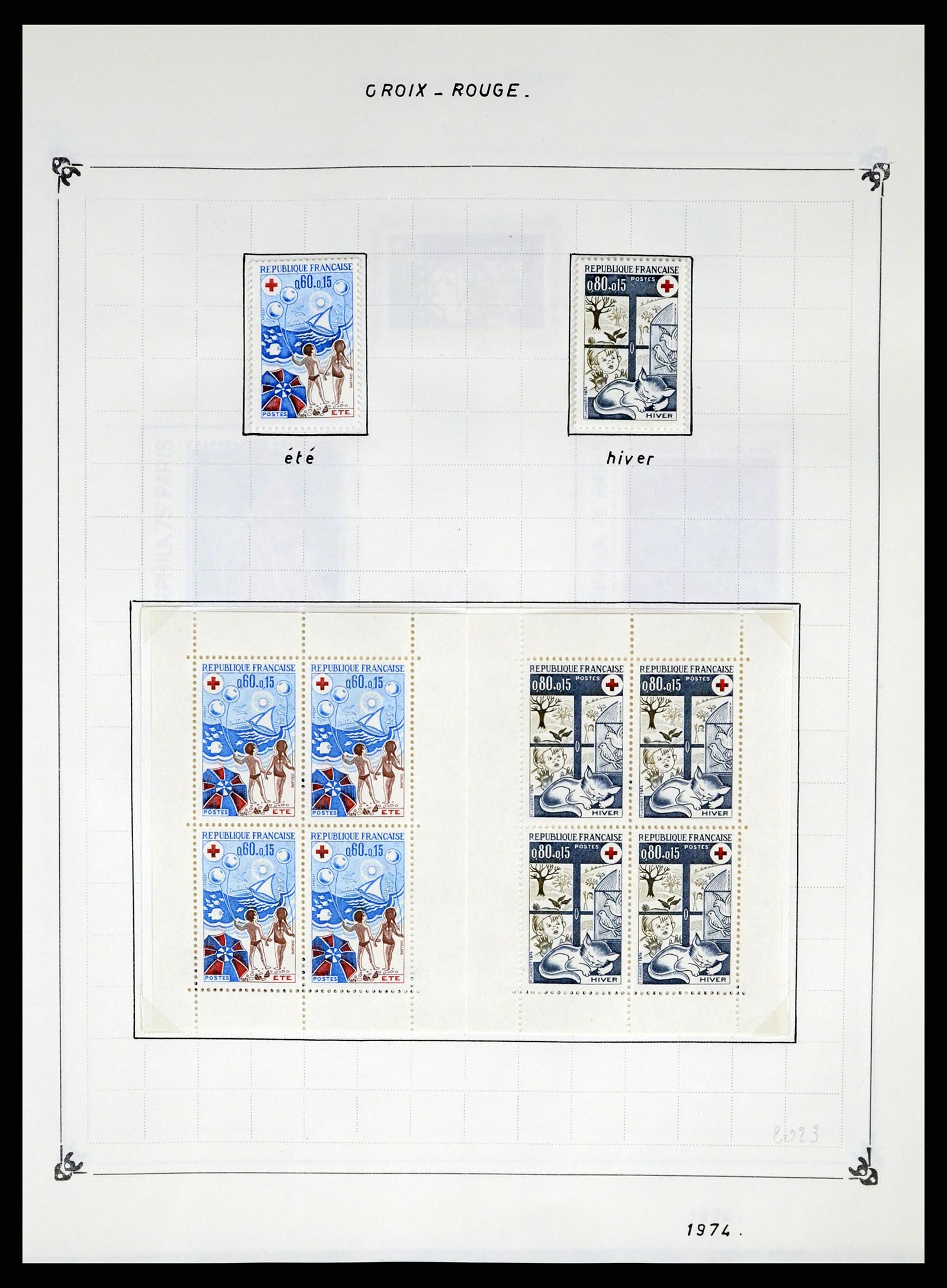 37287 186 - Postzegelverzameling 37287 Frankrijk 1849-1998.