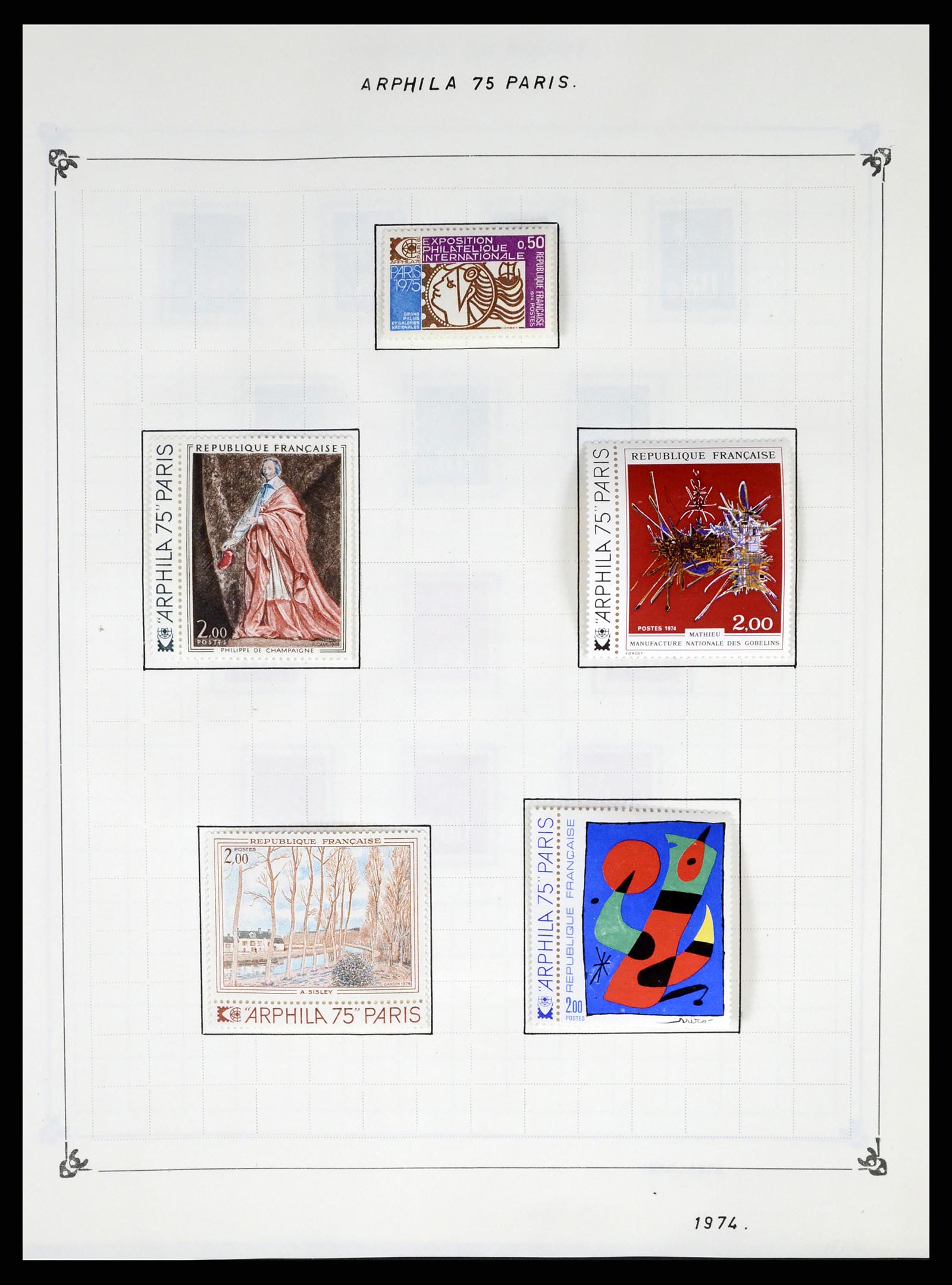 37287 187 - Postzegelverzameling 37287 Frankrijk 1849-1998.