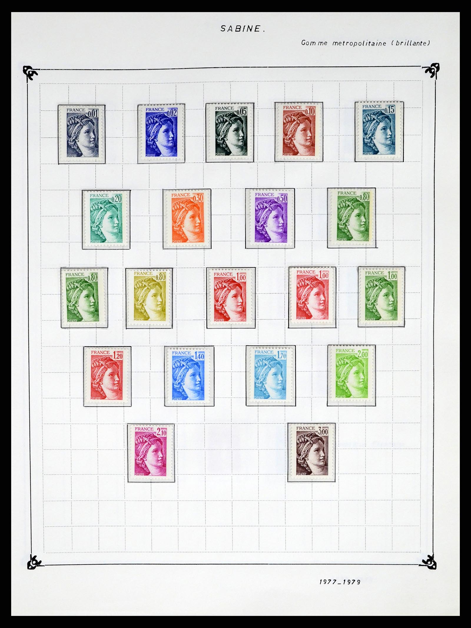 37287 189 - Postzegelverzameling 37287 Frankrijk 1849-1998.